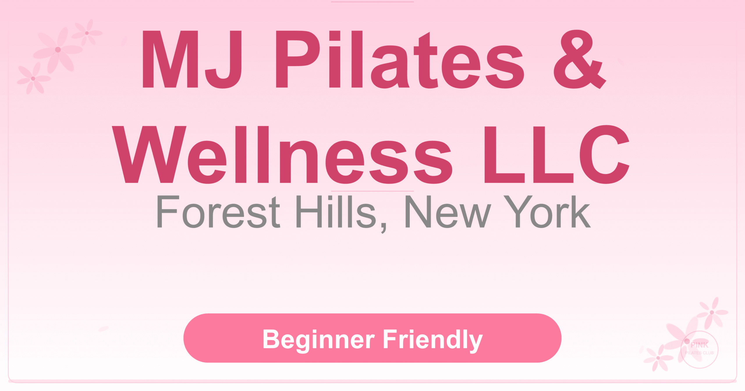 MJ Pilates & Wellness LLC Pilates Studio