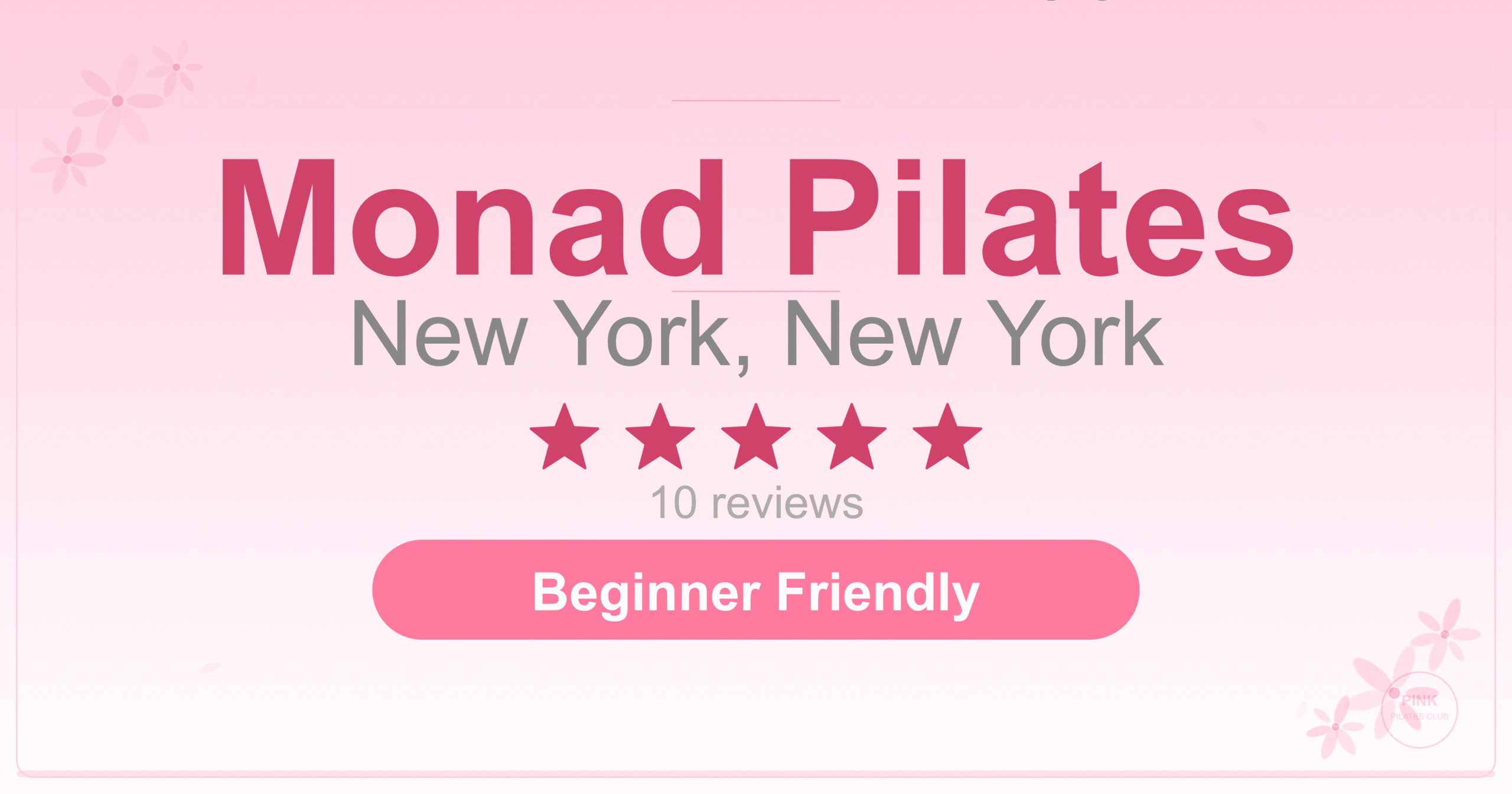 Monad Pilates Pilates Studio