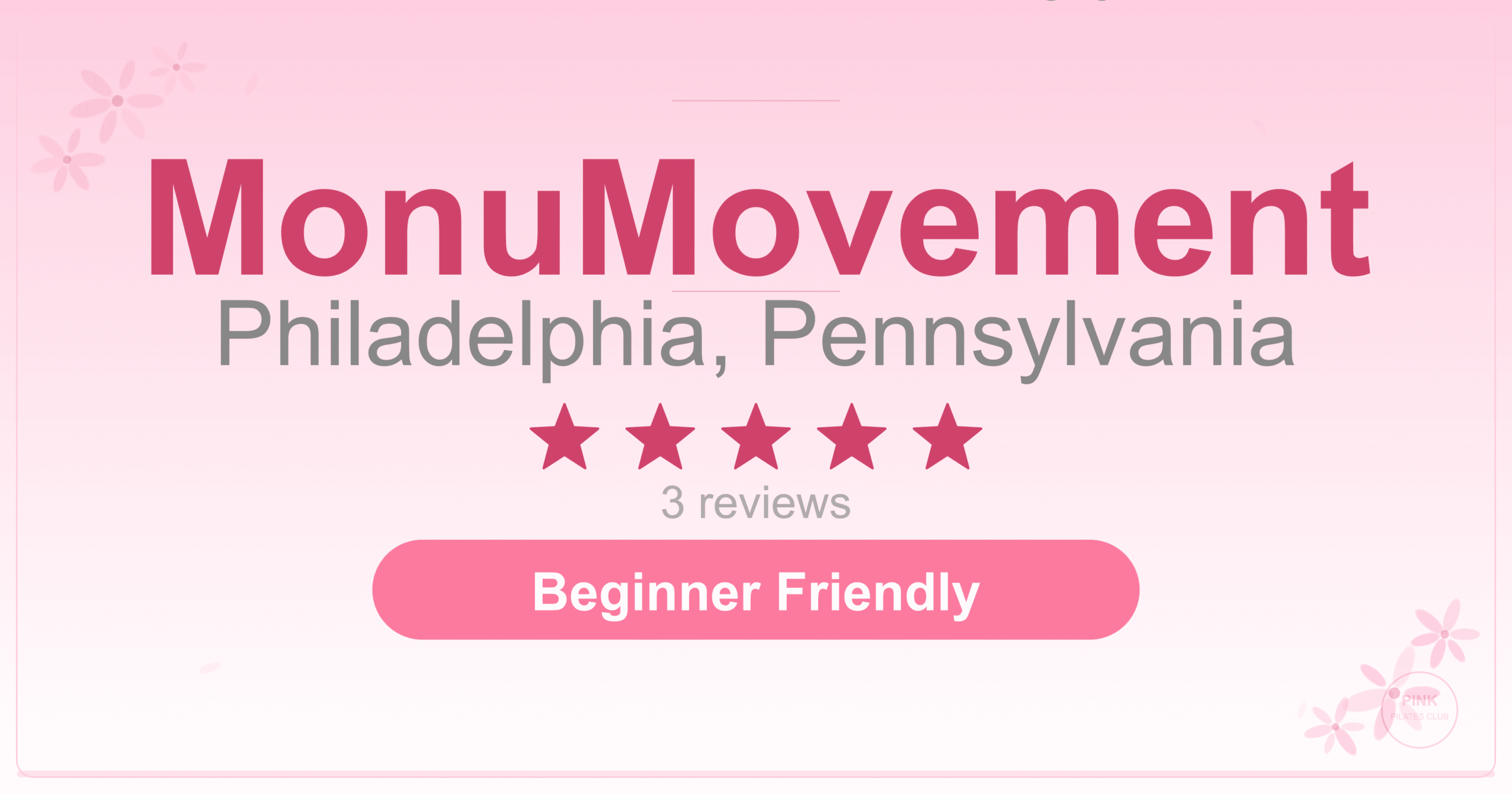 MonuMovement Pilates Studio