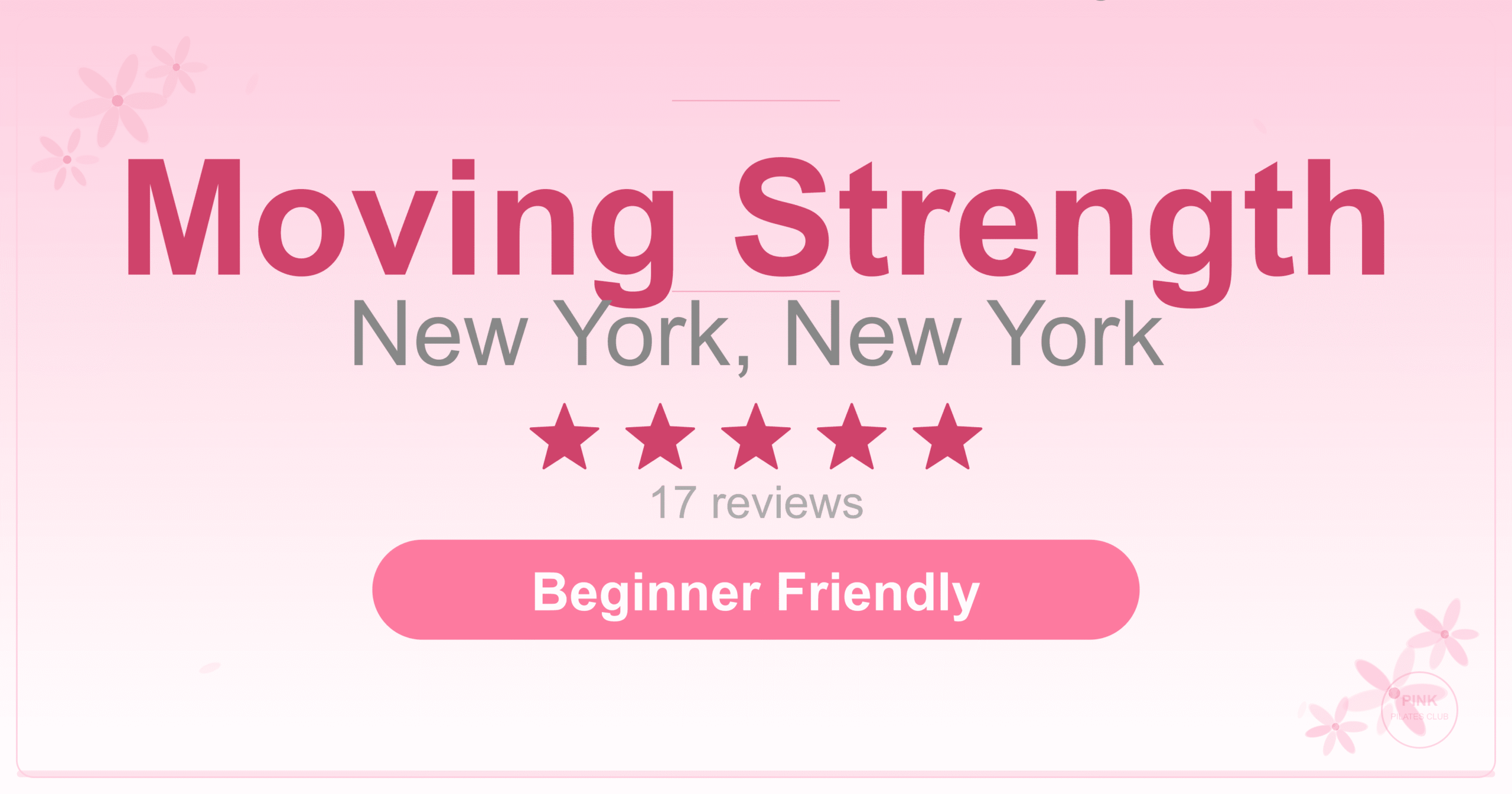 Moving Strength Pilates Studio