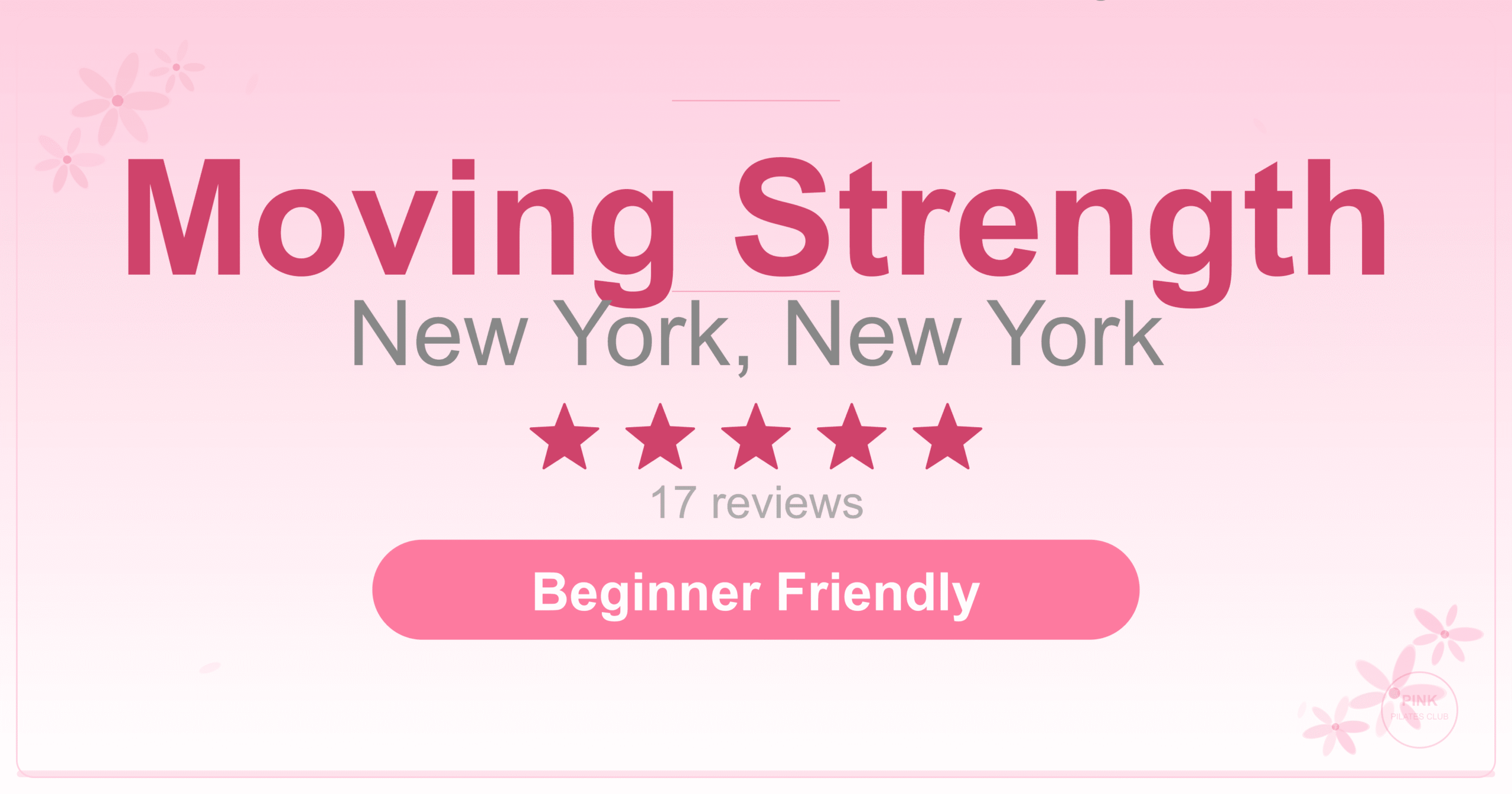 Moving Strength Pilates Studio