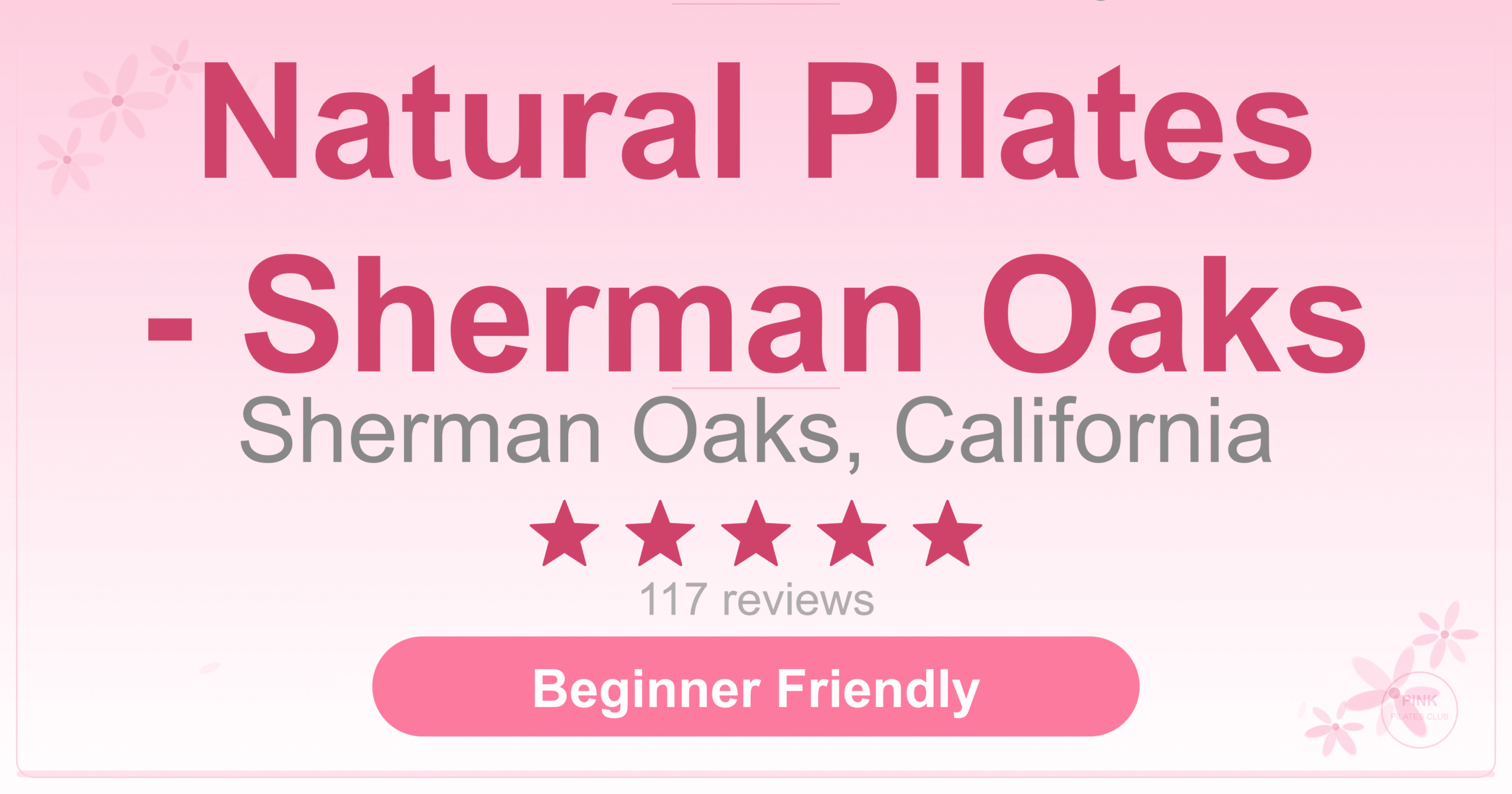 Natural Pilates – Sherman Oaks Pilates Studio