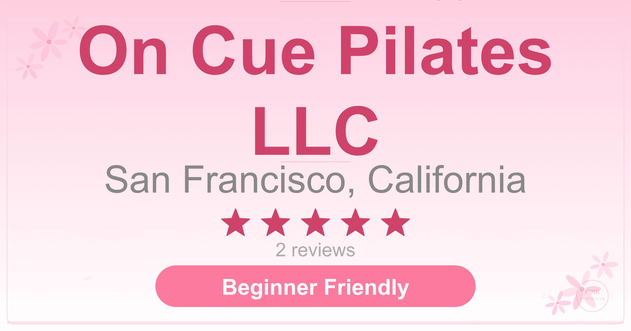 On Cue Pilates LLC Pilates Studio