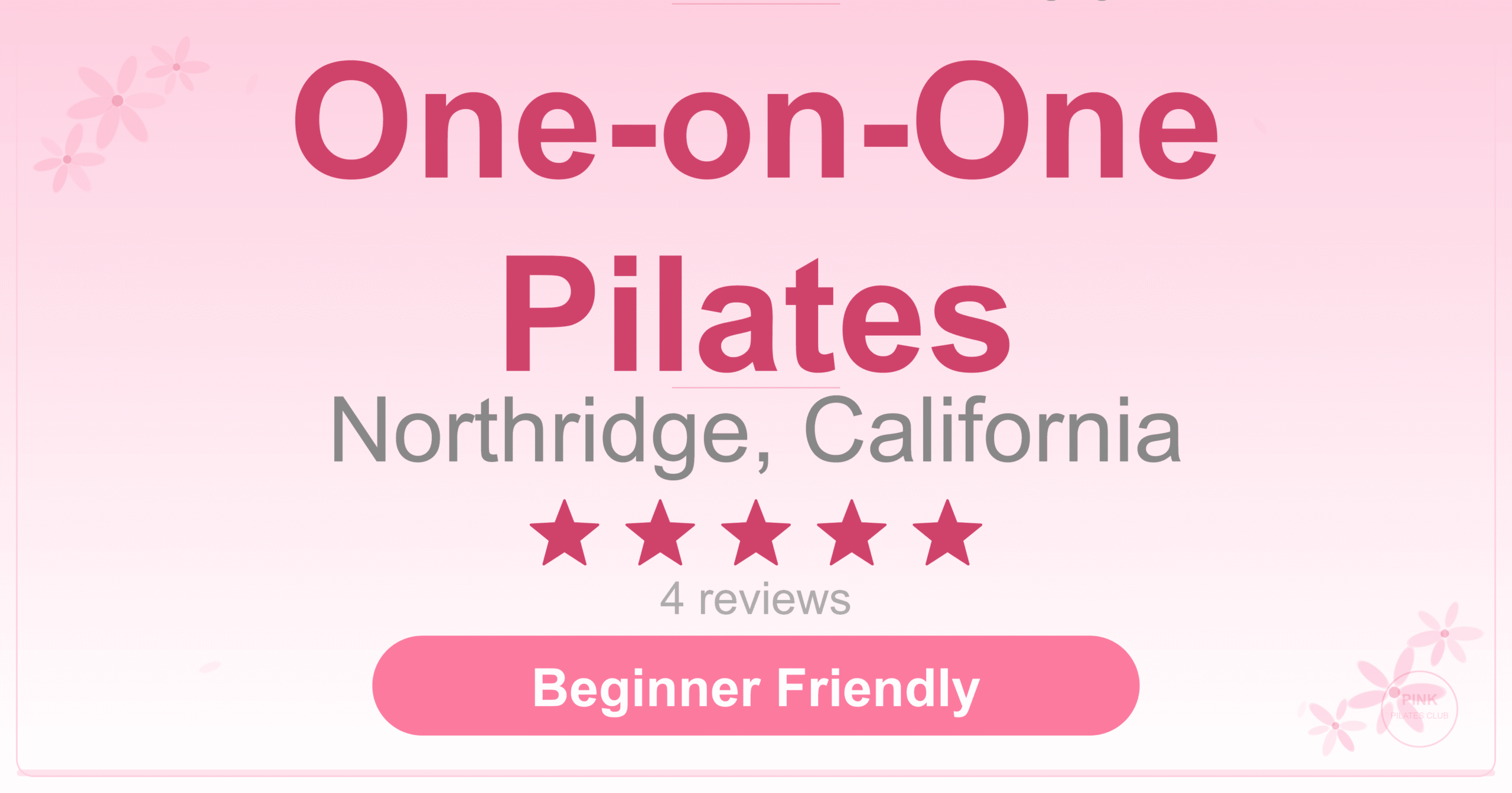 One-on-One Pilates Pilates Studio