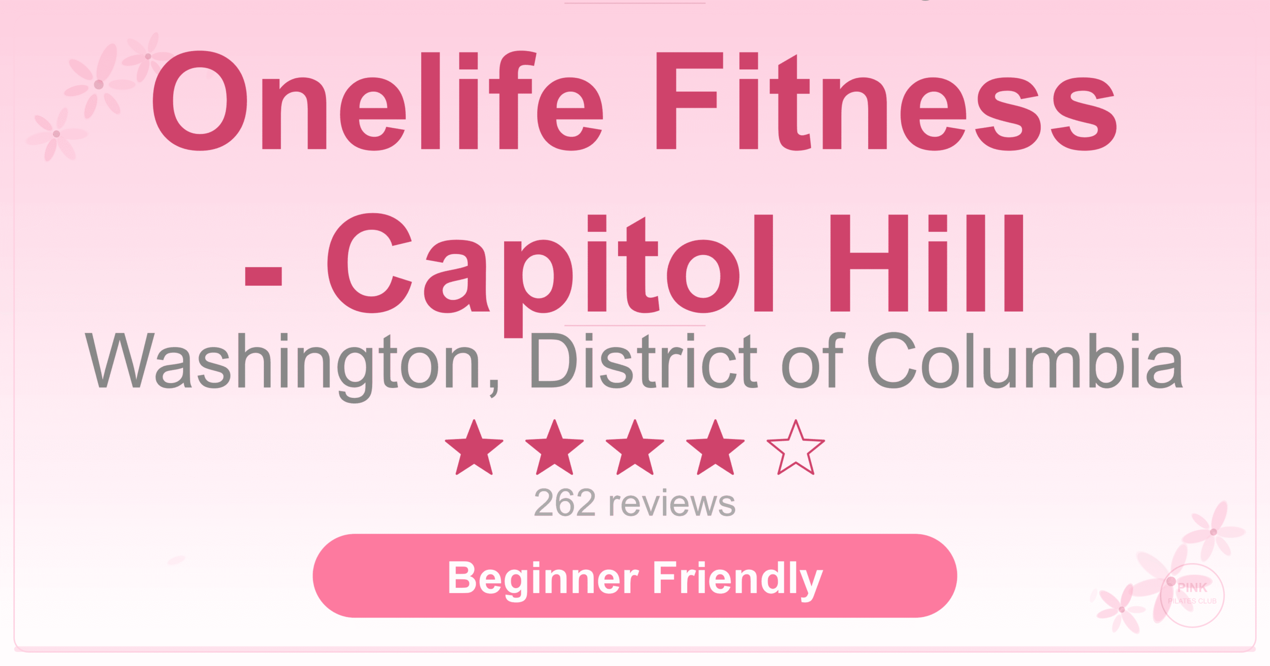Onelife Fitness – Capitol Hill Pilates Studio