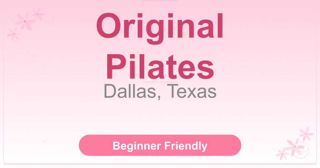 Original Pilates Pilates Studio