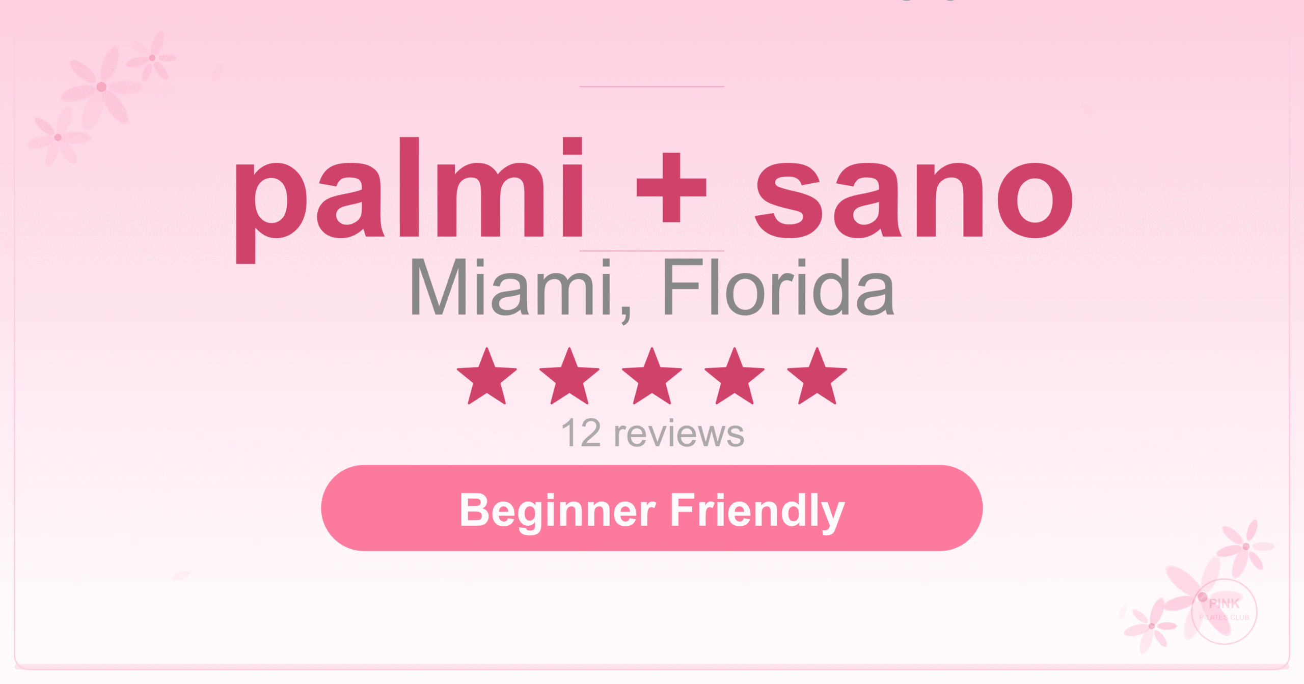 palmi + sano Pilates Studio