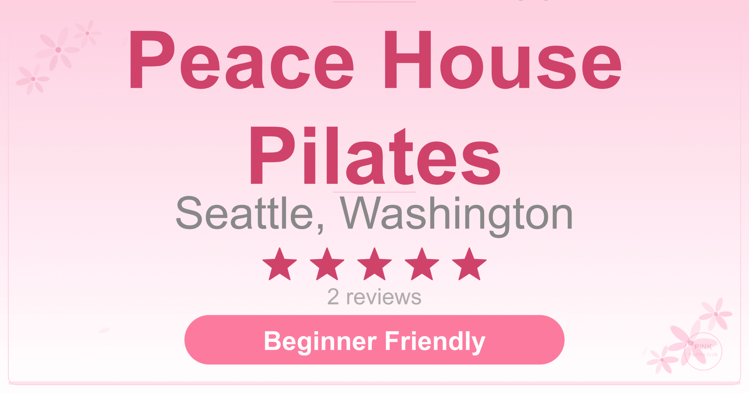 Peace House Pilates Pilates Studio