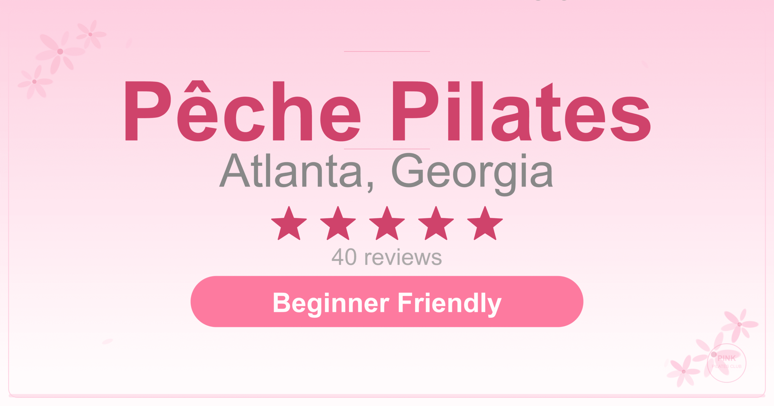 Pêche Pilates Pilates Studio