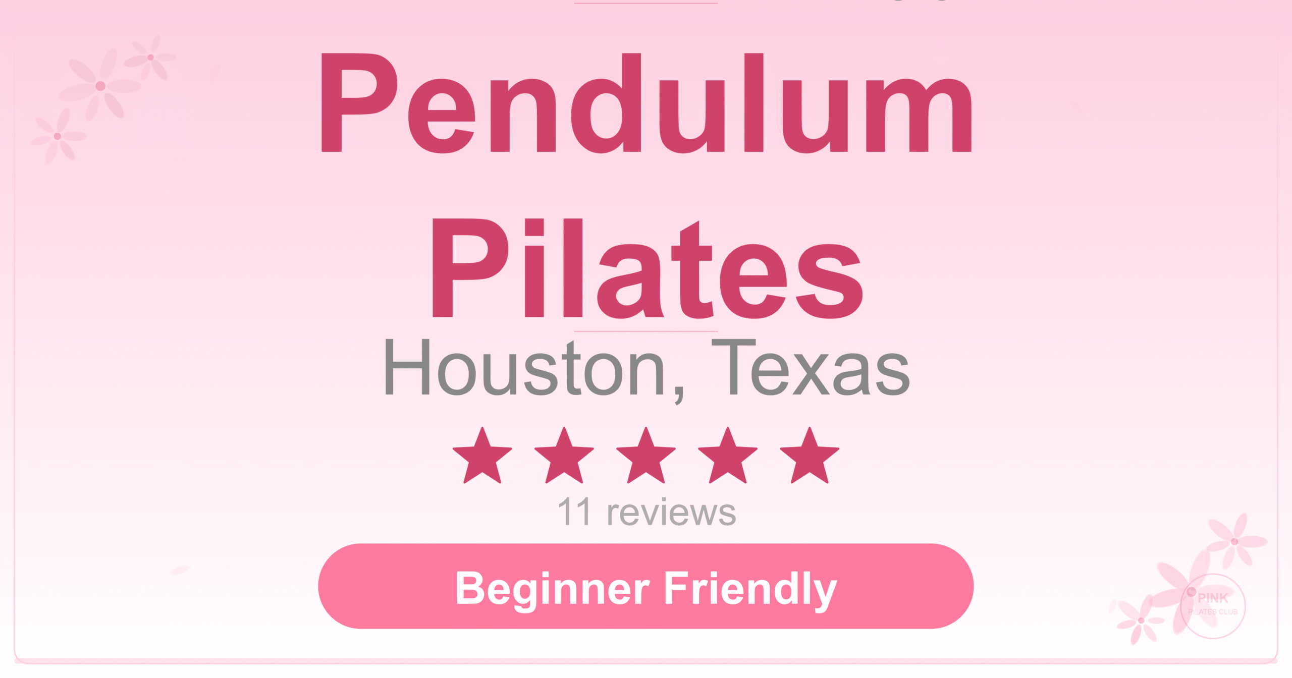 Pendulum Pilates Pilates Studio
