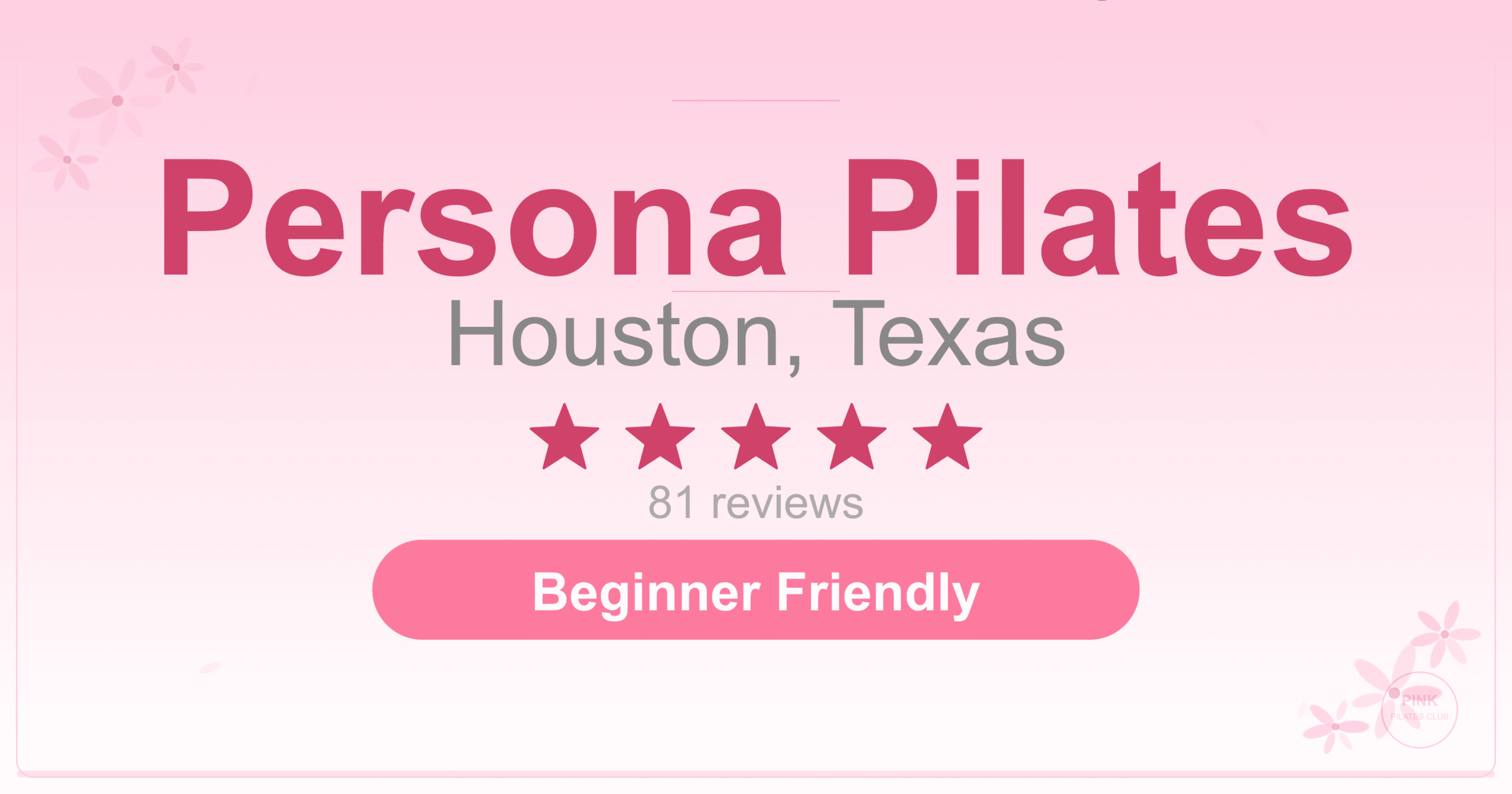 Persona Pilates Pilates Studio