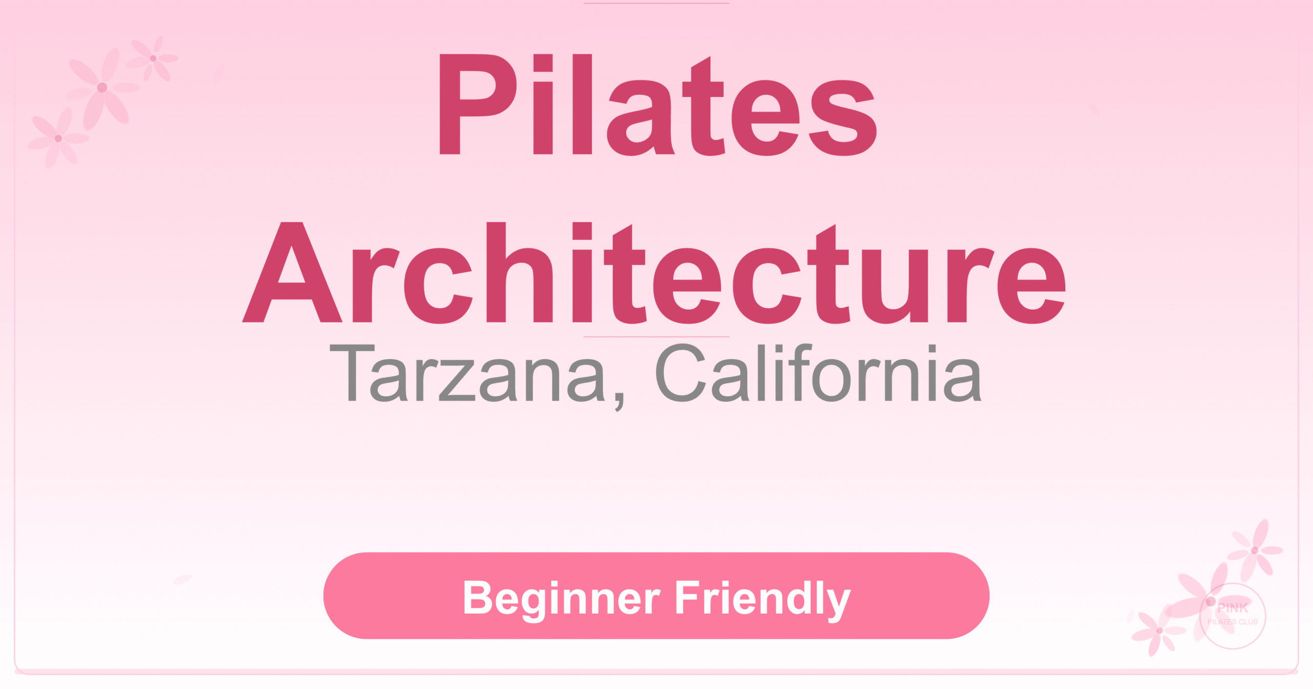 Pilates Architecture Pilates Studio