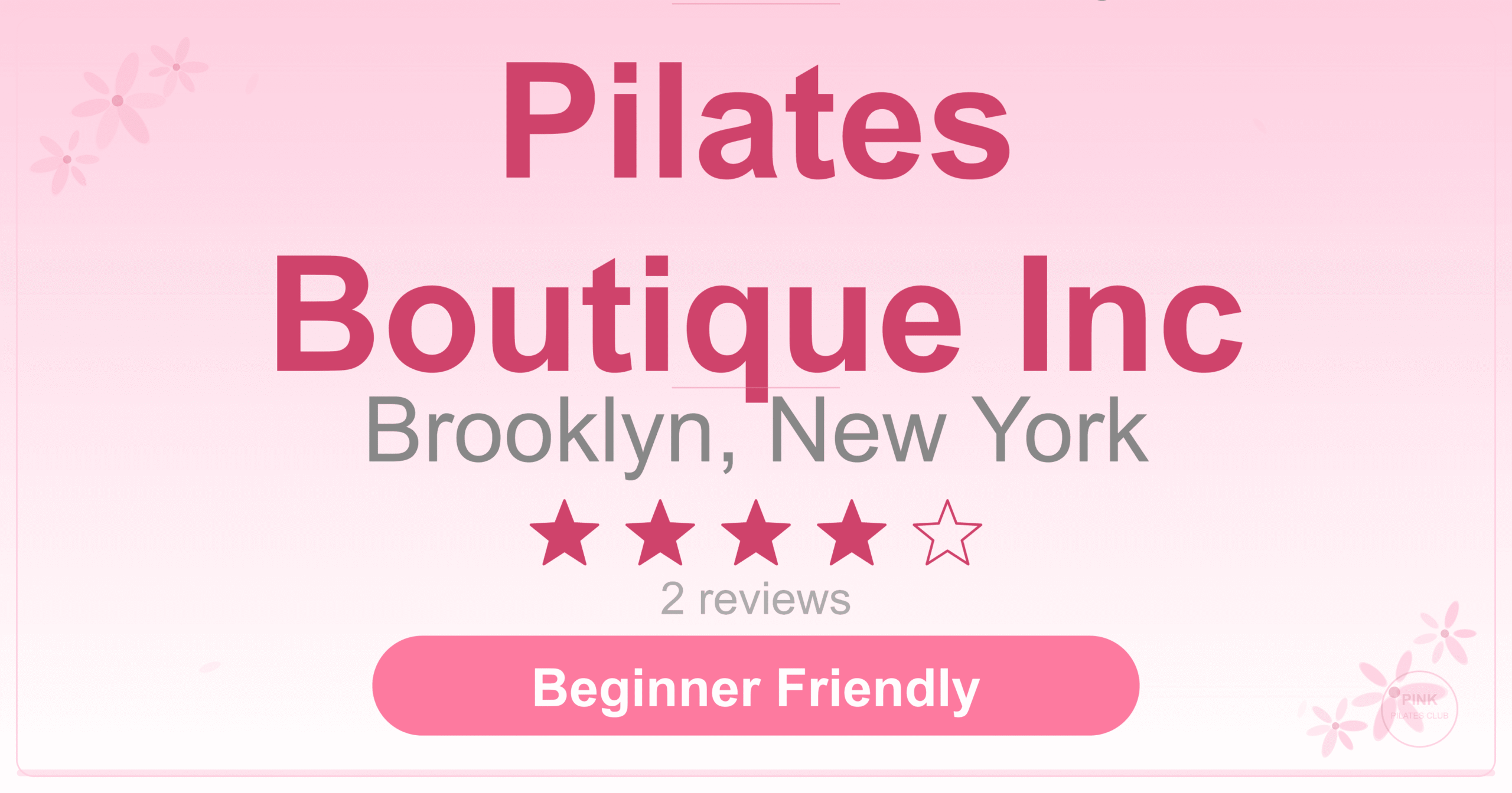 Pilates Boutique Inc Pilates Studio