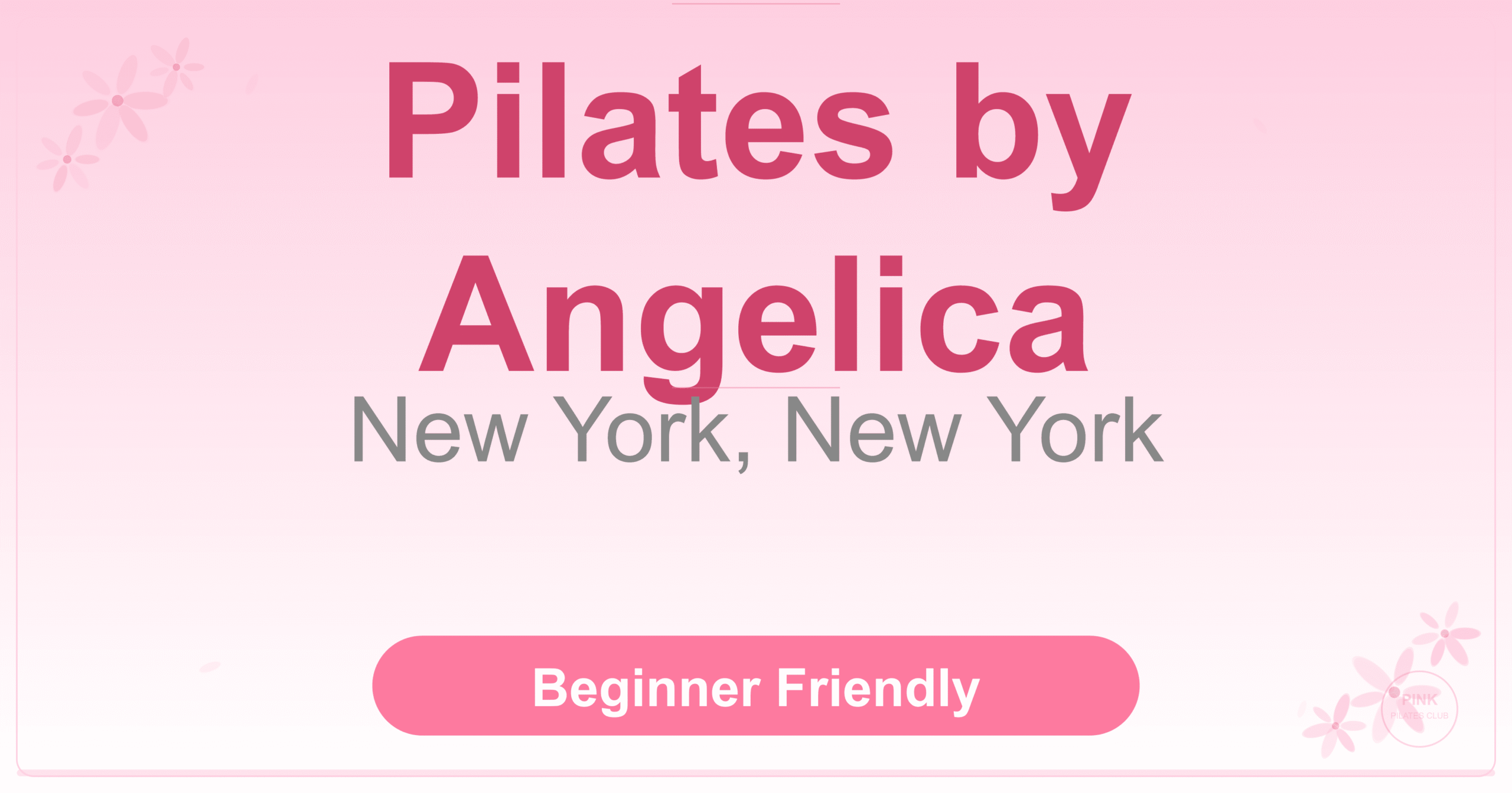 Pilates by Angelica Pilates Studio