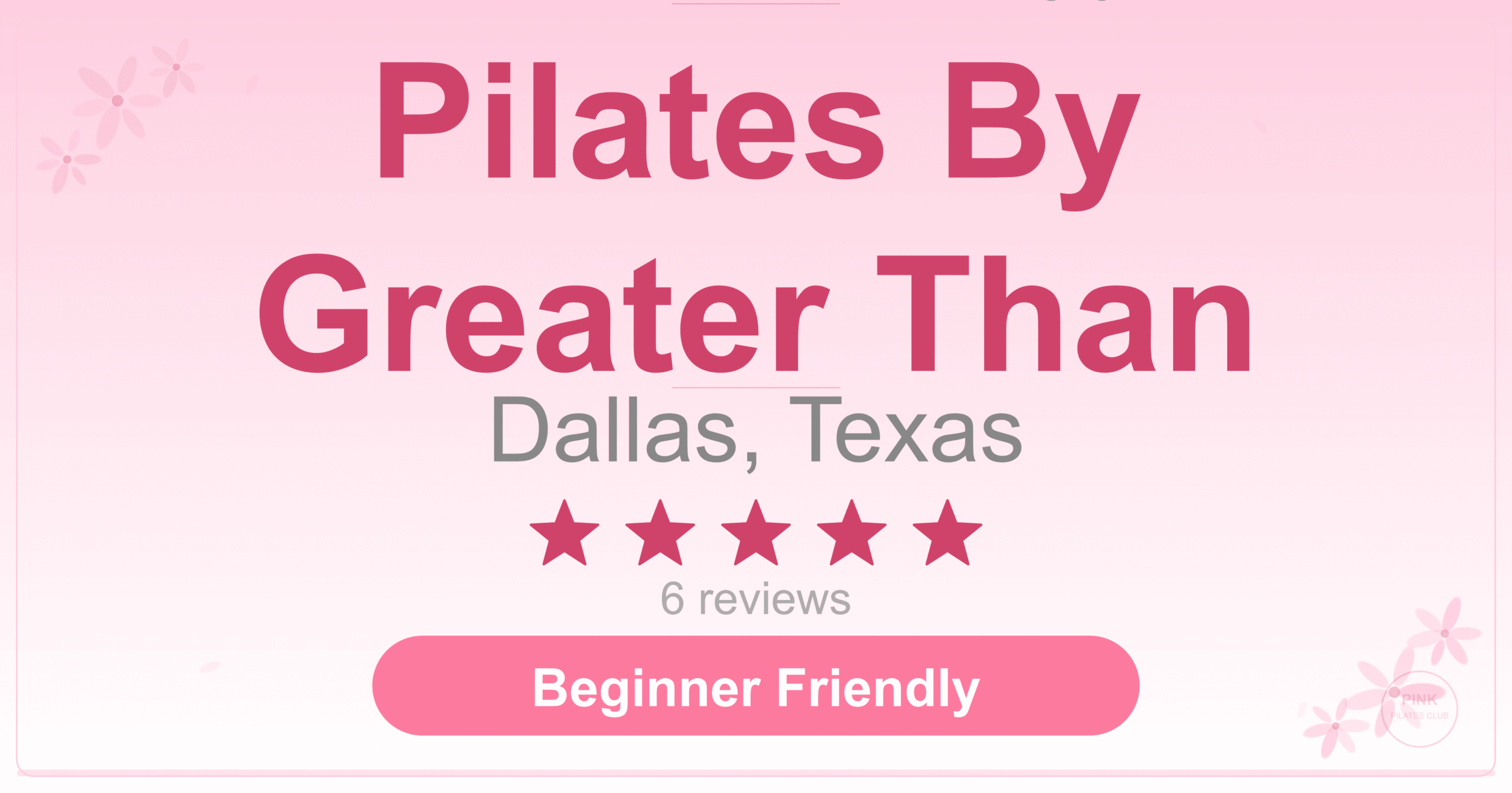 Pilates By Greater Than Pilates Studio