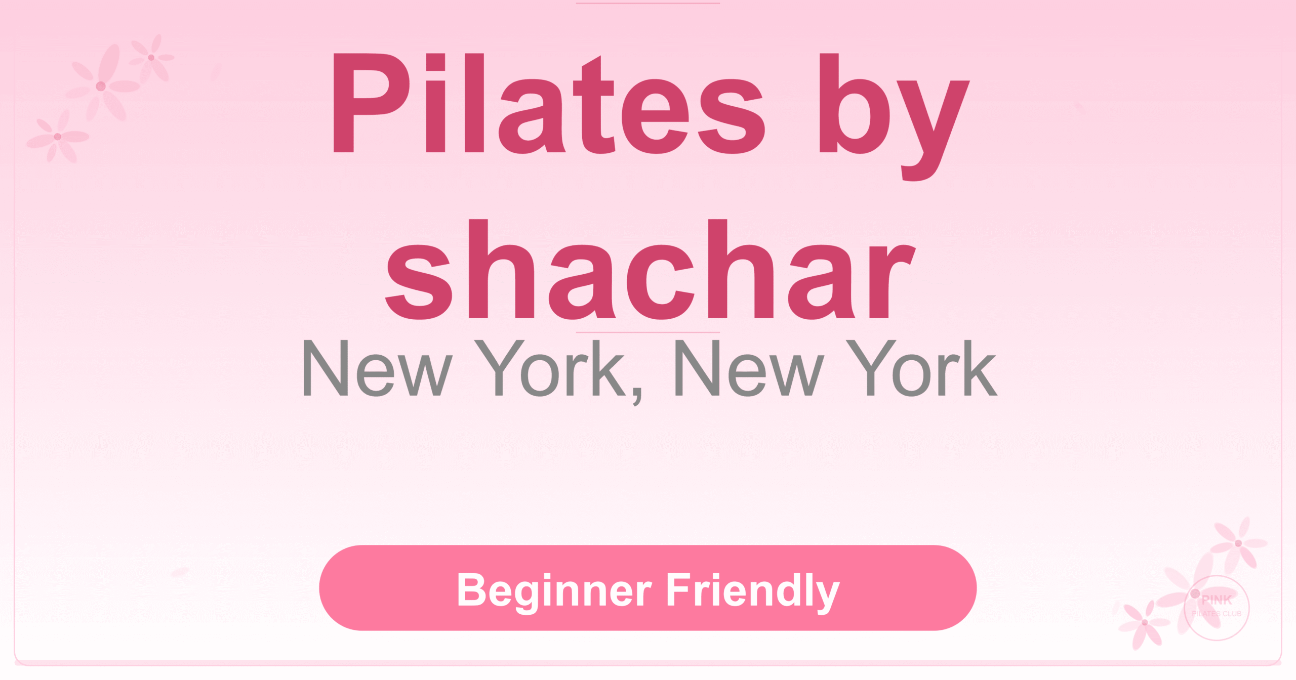 Pilates by shachar Pilates Studio
