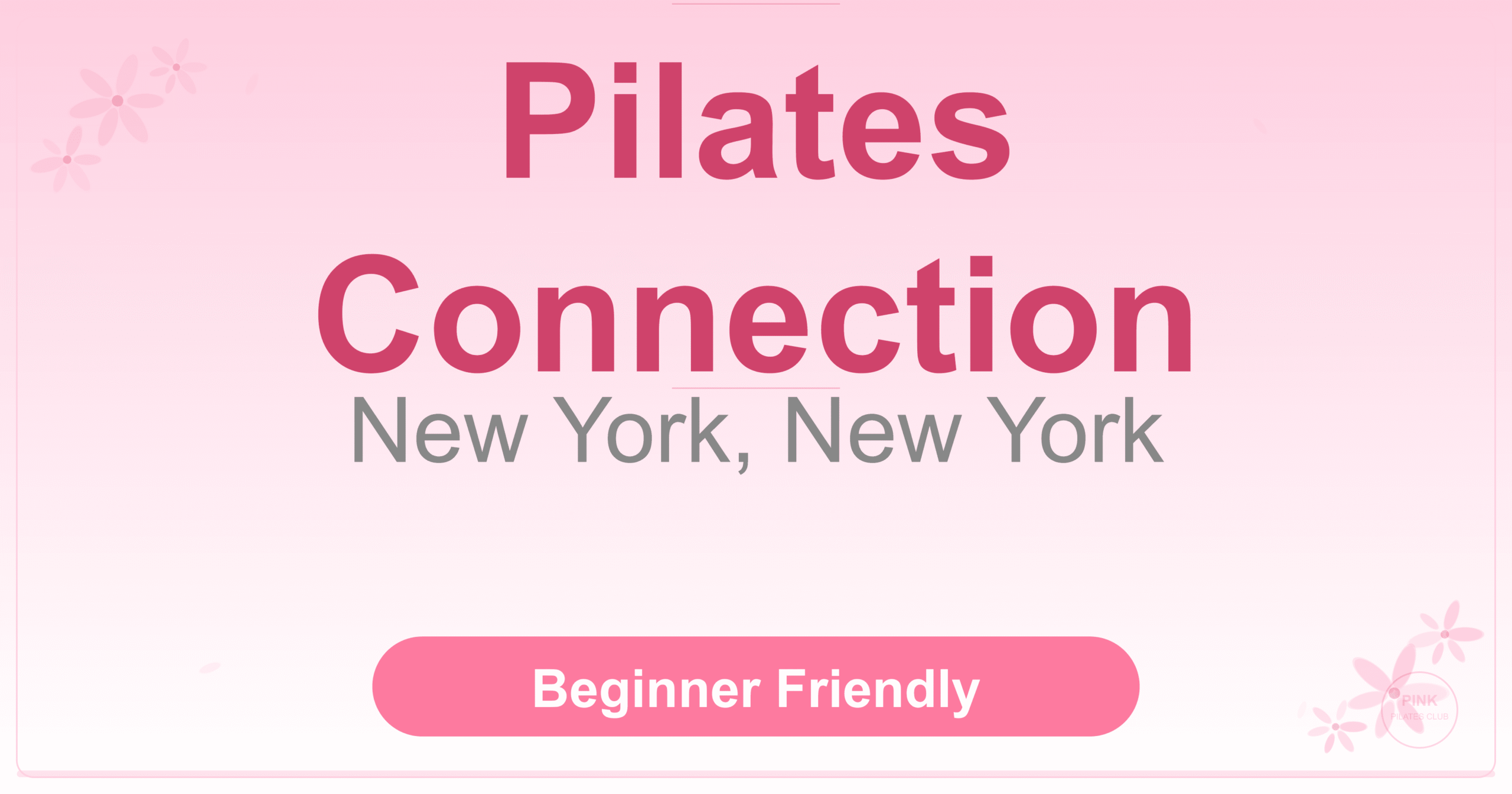 Pilates Connection Pilates Studio