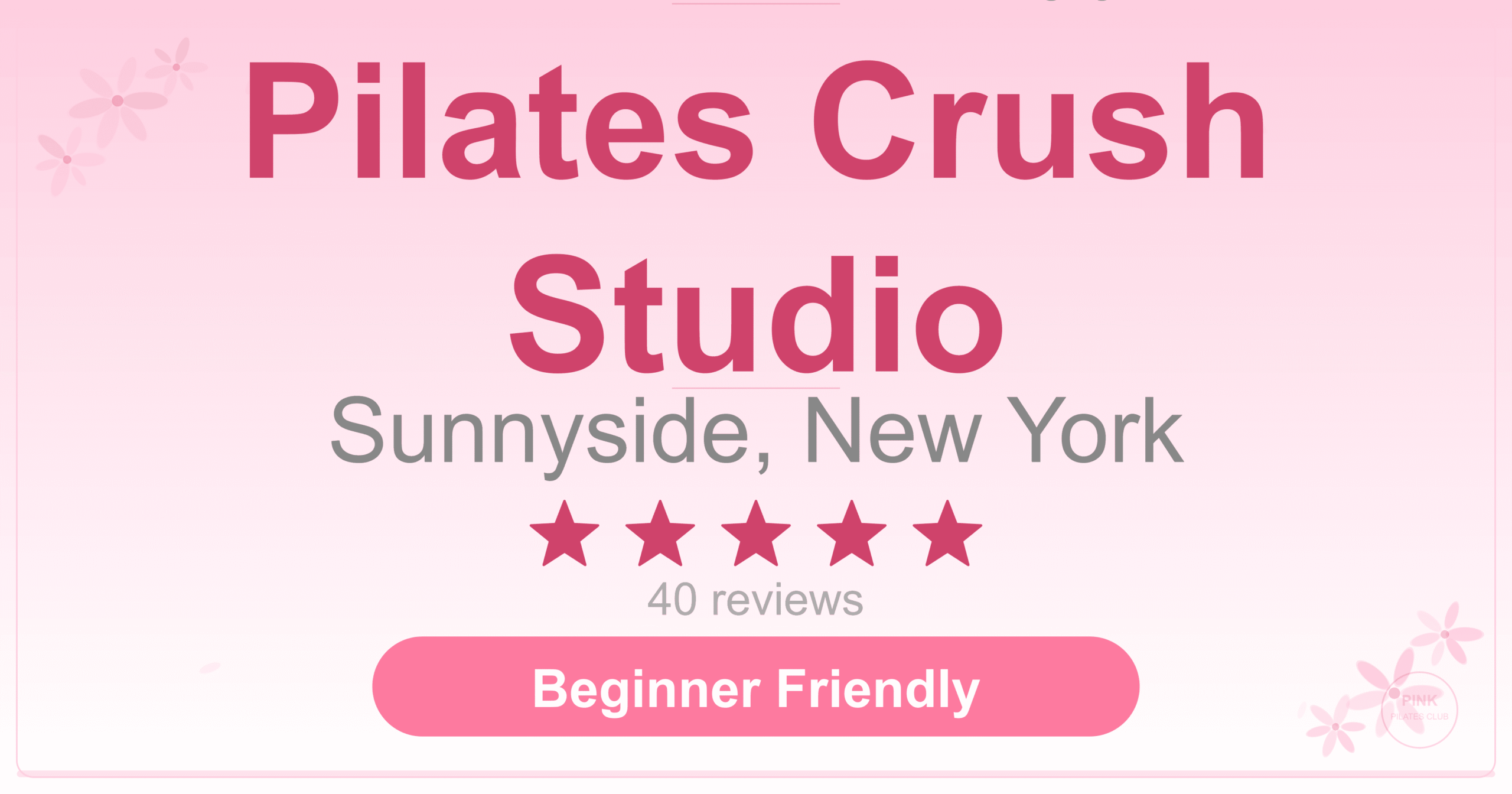 Pilates Crush Studio Pilates Studio