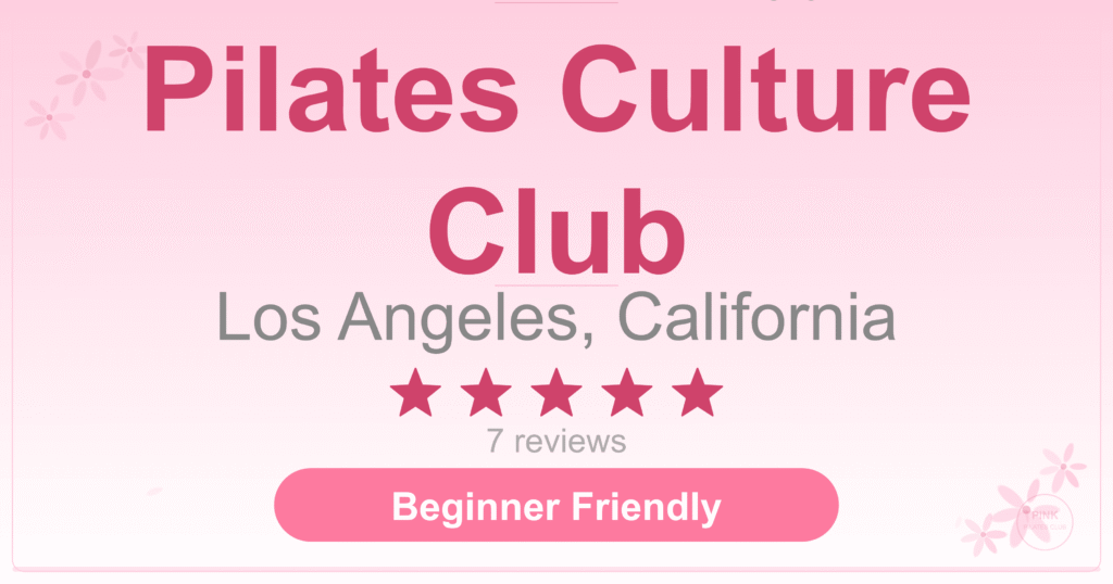 Pilates Culture Club Pilates Studio