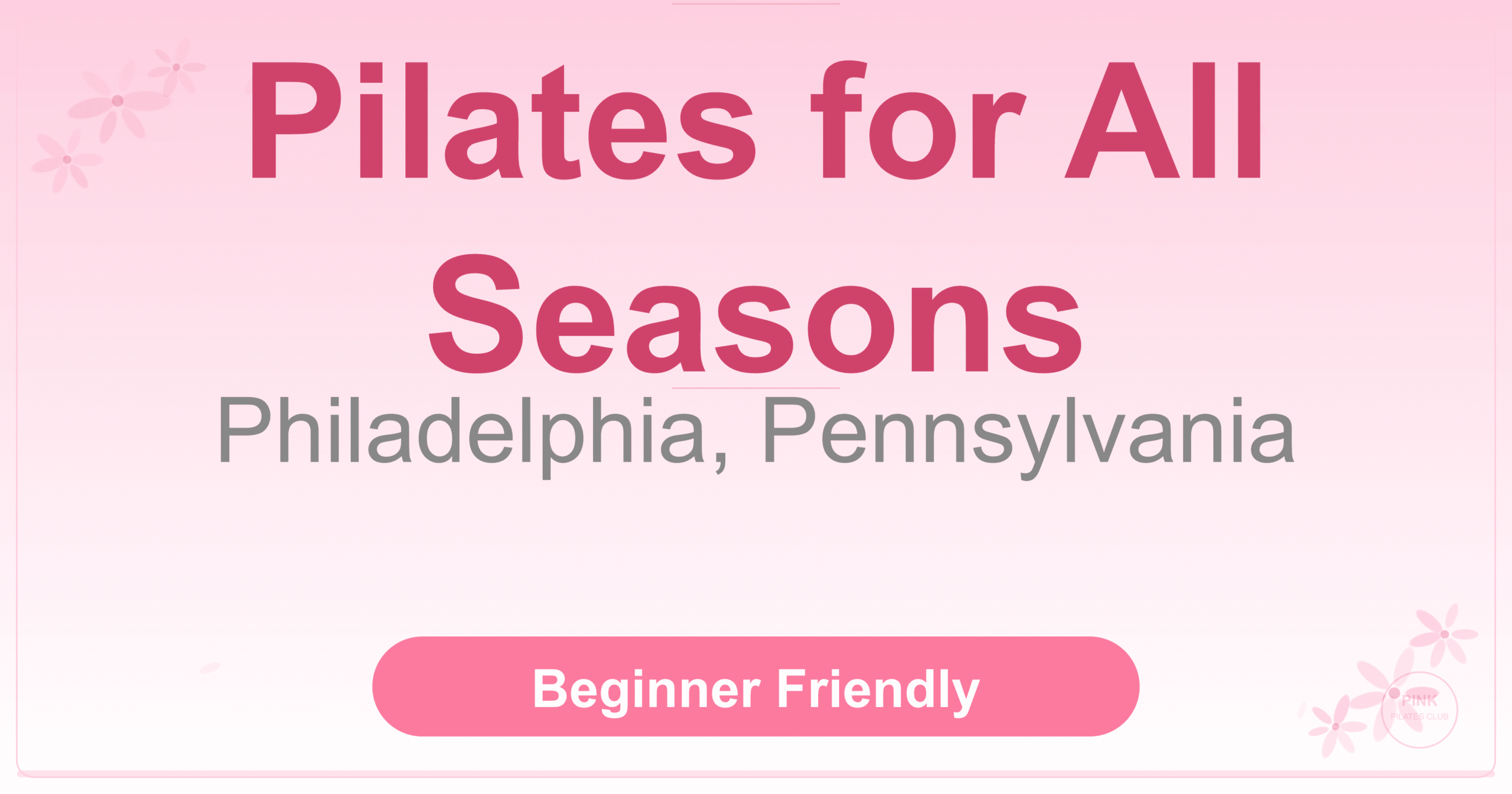 Pilates for All Seasons Pilates Studio