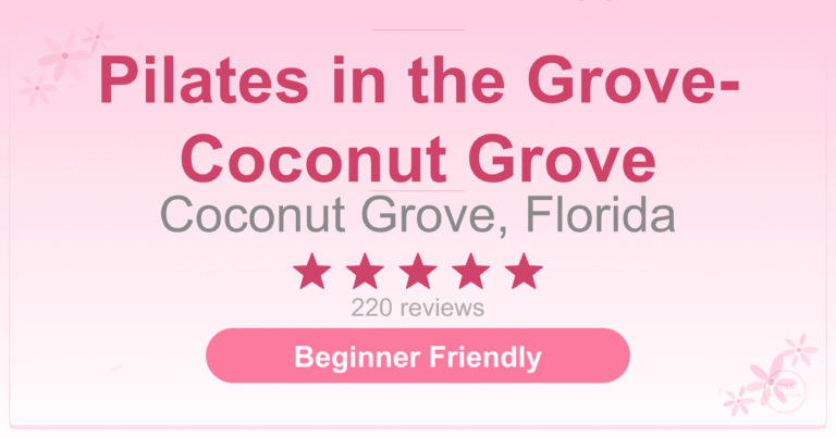 Pilates in the Grove- Coconut Grove Pilates Studio