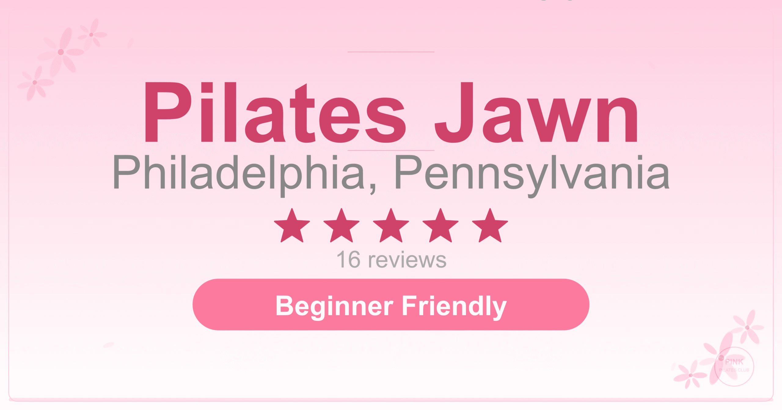 Pilates Jawn Pilates Studio