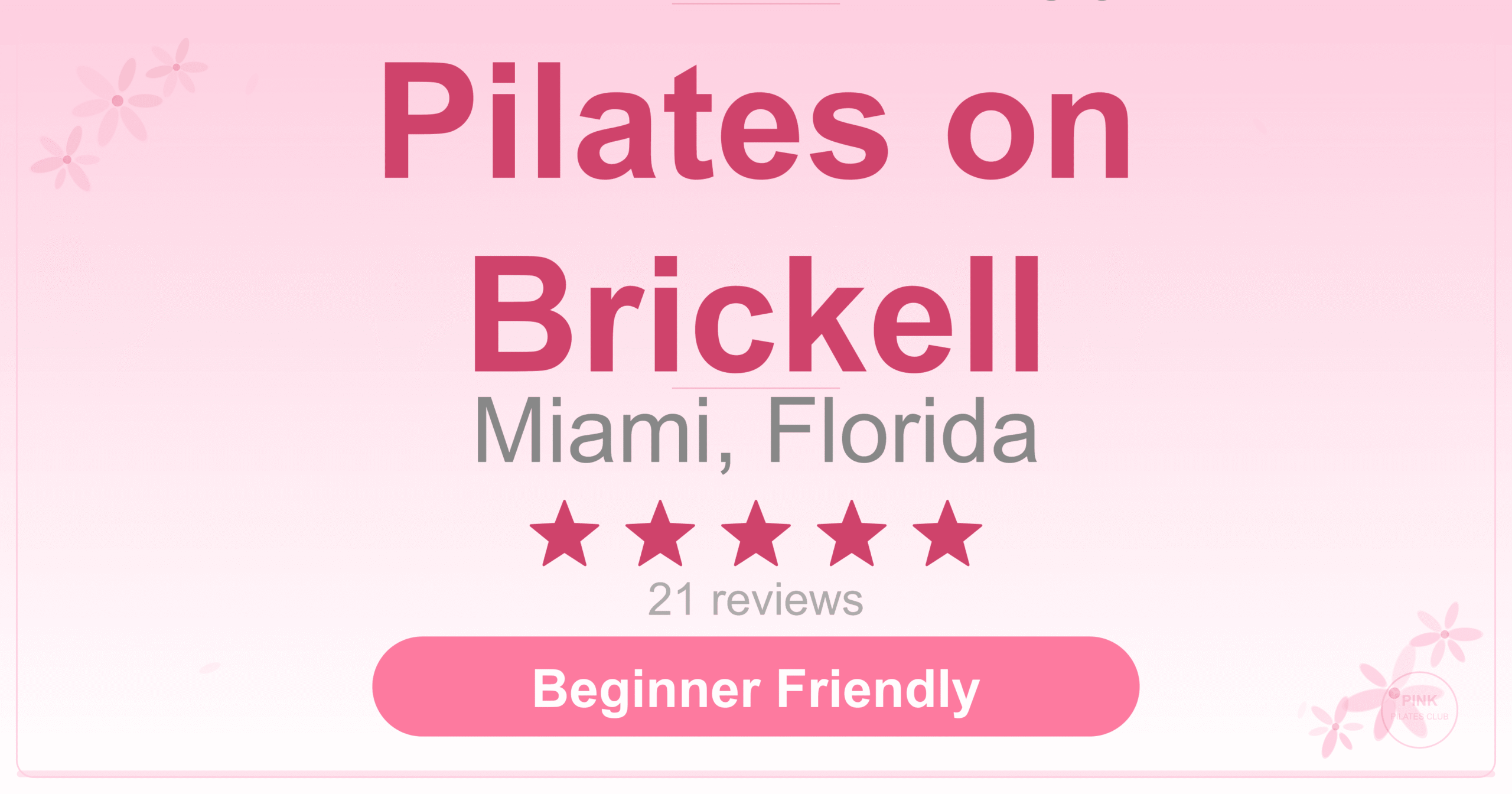 Pilates on Brickell Pilates Studio