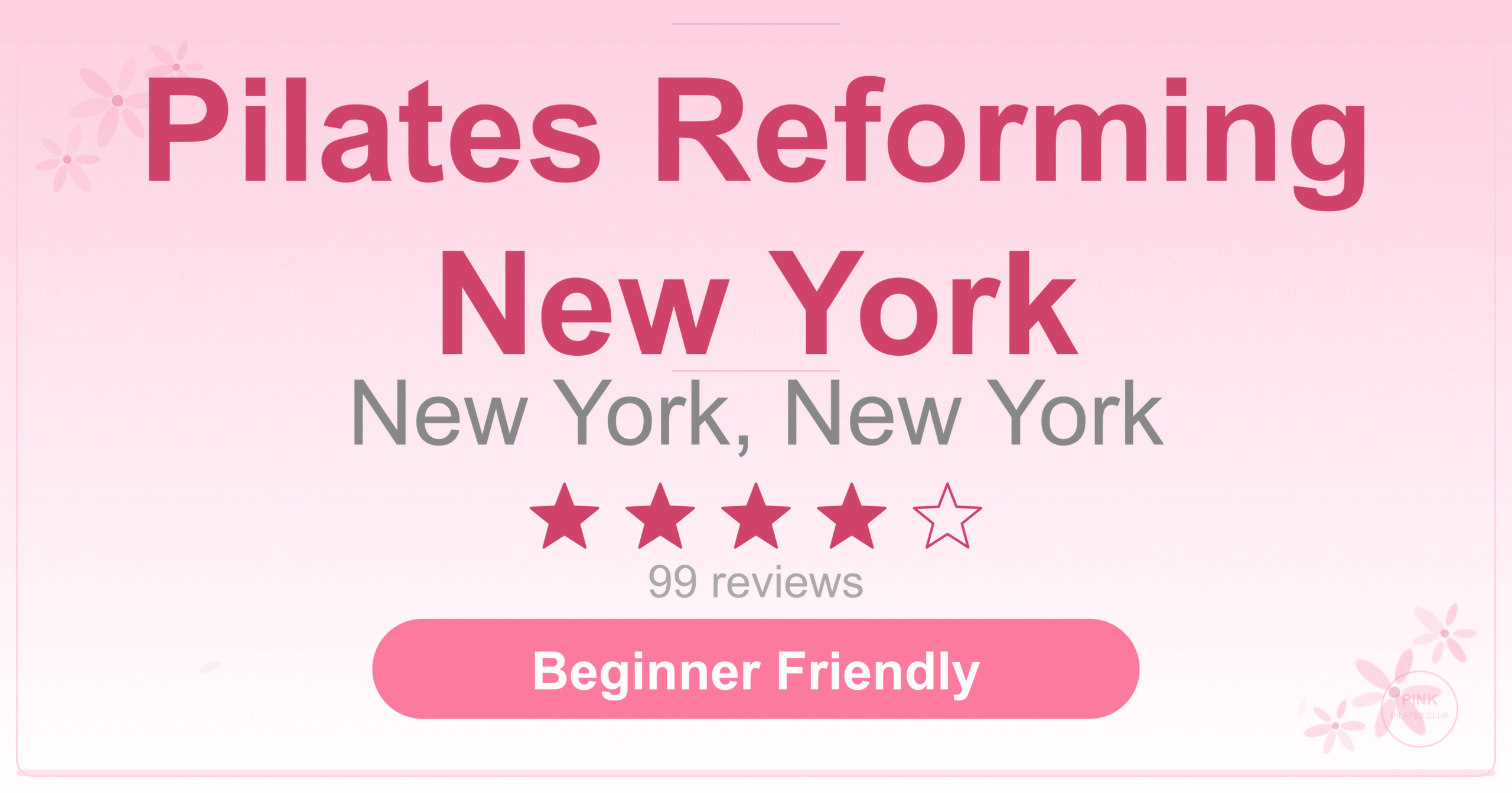 Pilates Reforming New York Pilates Studio