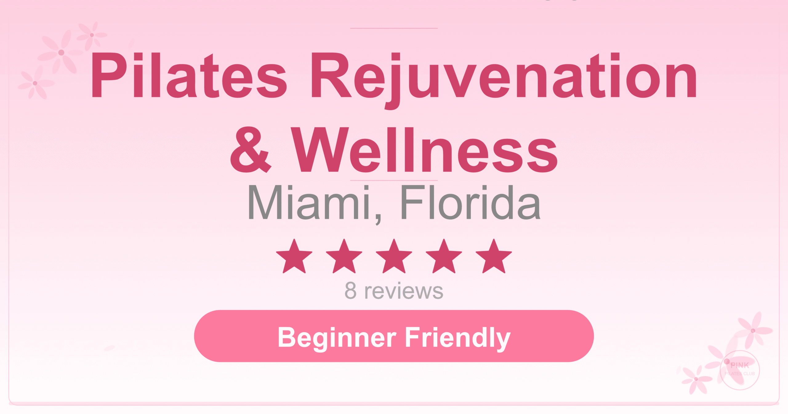 Pilates Rejuvenation & Wellness Pilates Studio
