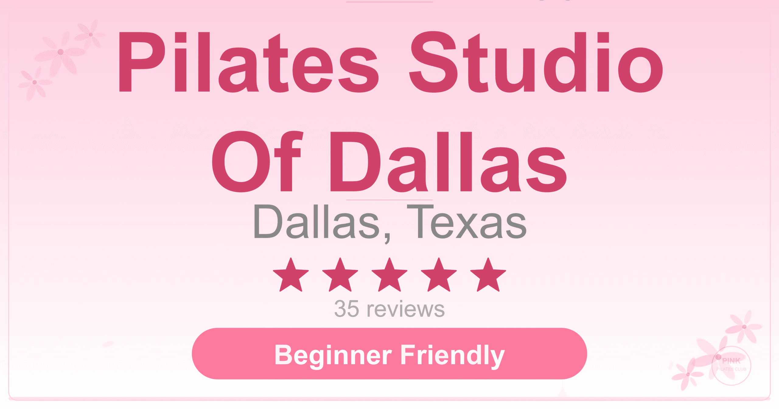 Pilates Studio Of Dallas Pilates Studio