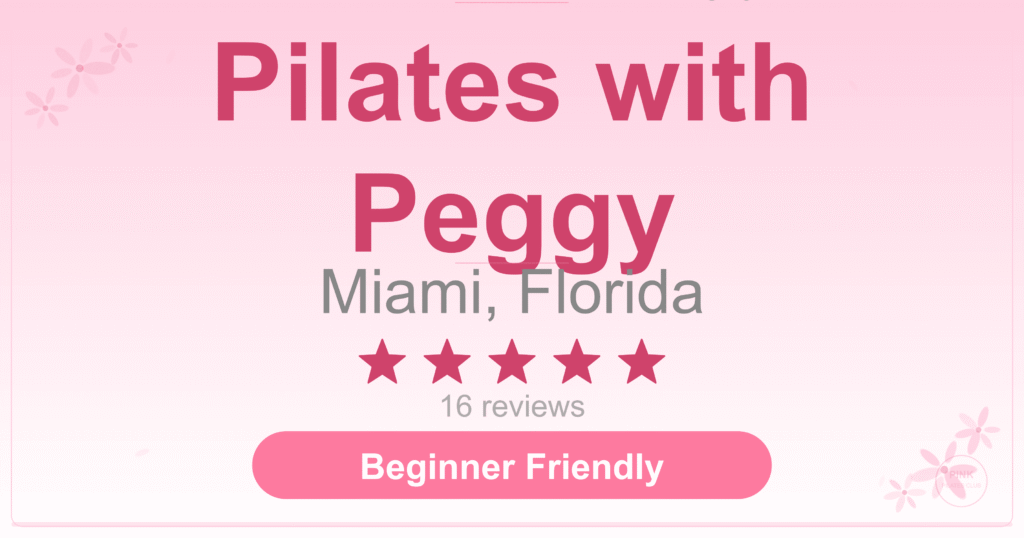 Pilates with Peggy Pilates Studio