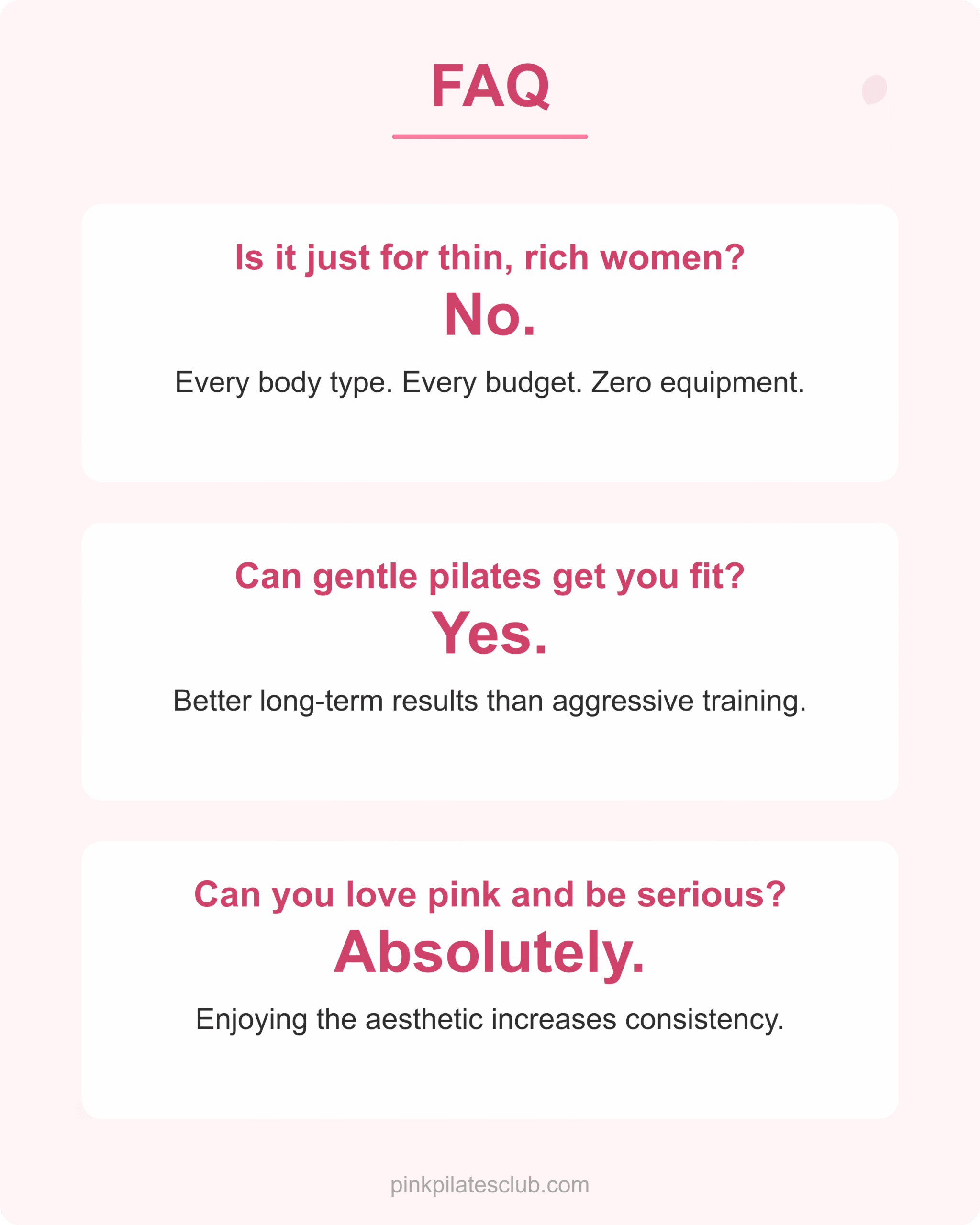 Pink pilates princess FAQ answering common questions about the trend