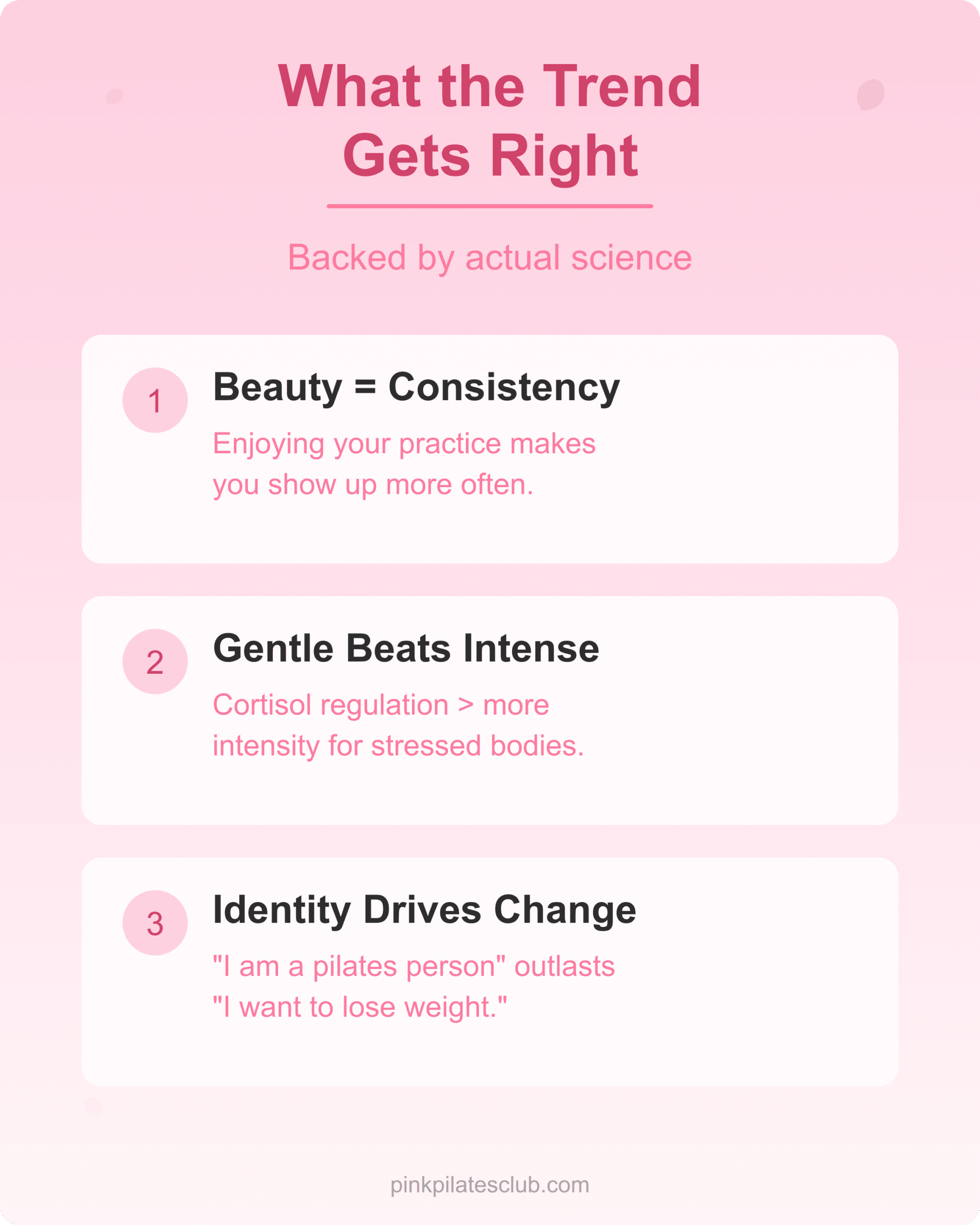 Three things the pink pilates princess trend gets right backed by science
