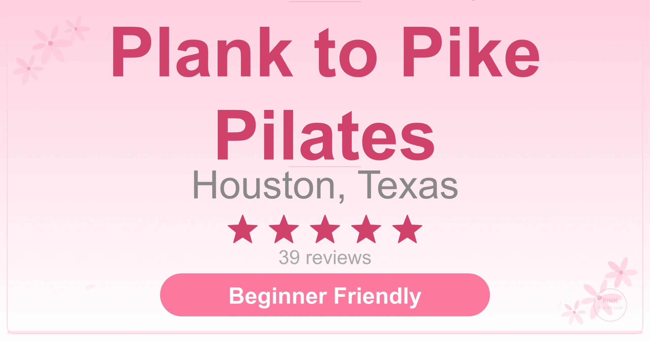 Plank to Pike Pilates Pilates Studio