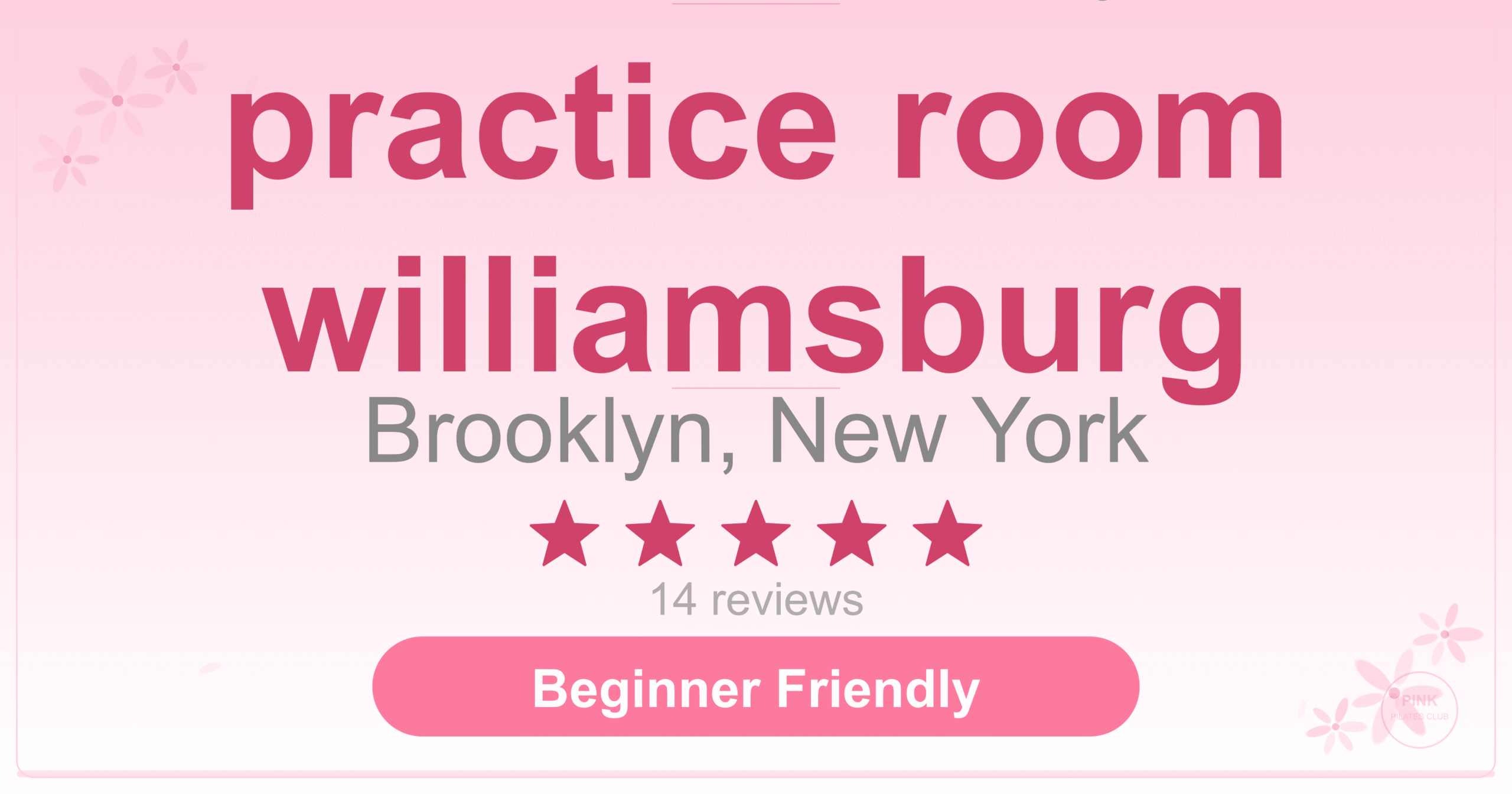 practice room williamsburg Pilates Studio