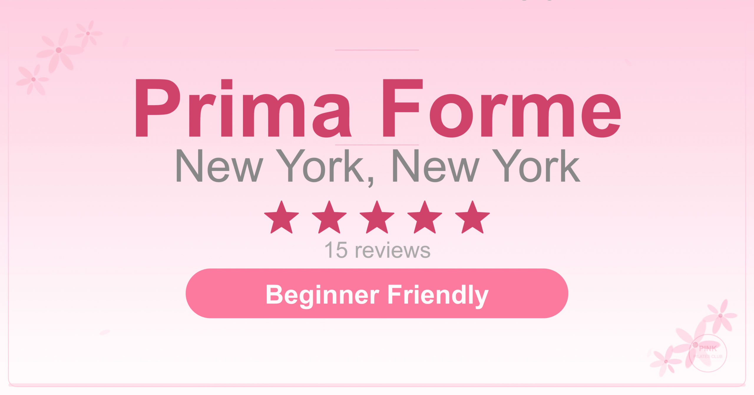 Prima Forme Pilates Studio