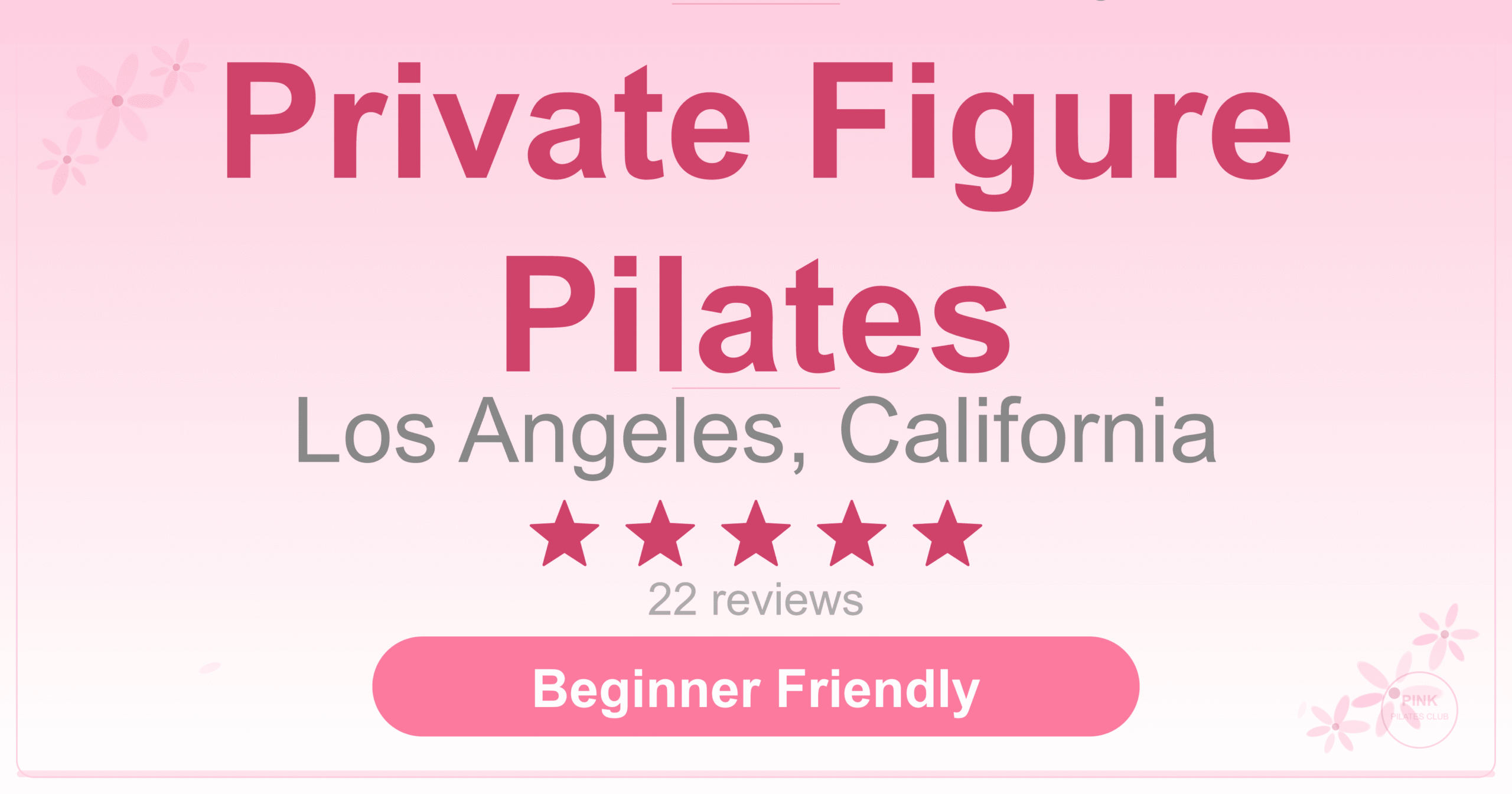 Private Figure Pilates Pilates Studio