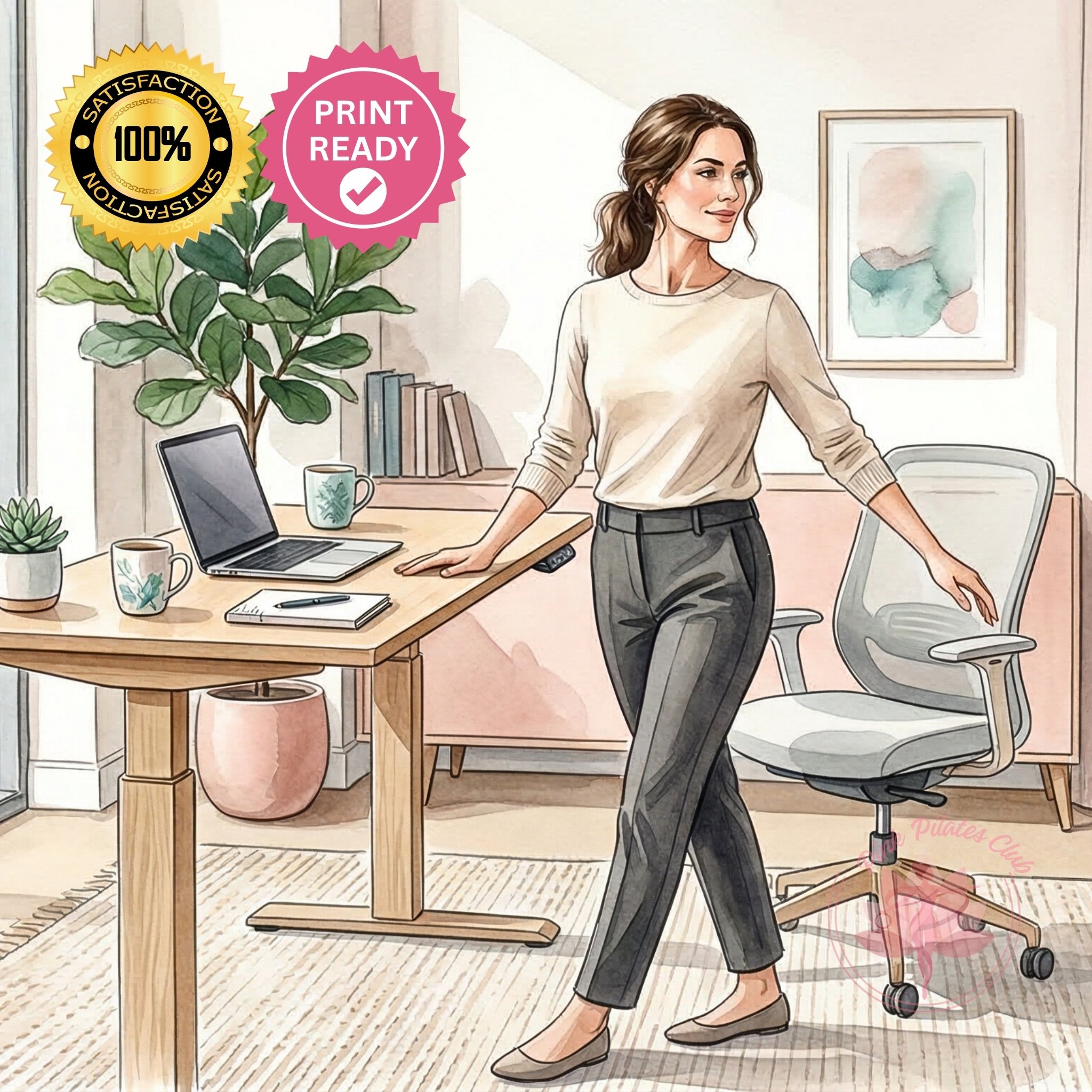 Pilates for Back Pain - Fix for Desk-Bound Women