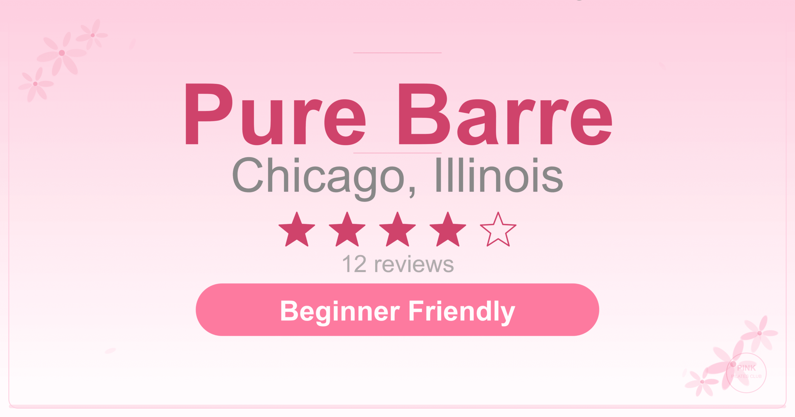 Pure Barre Pilates Studio