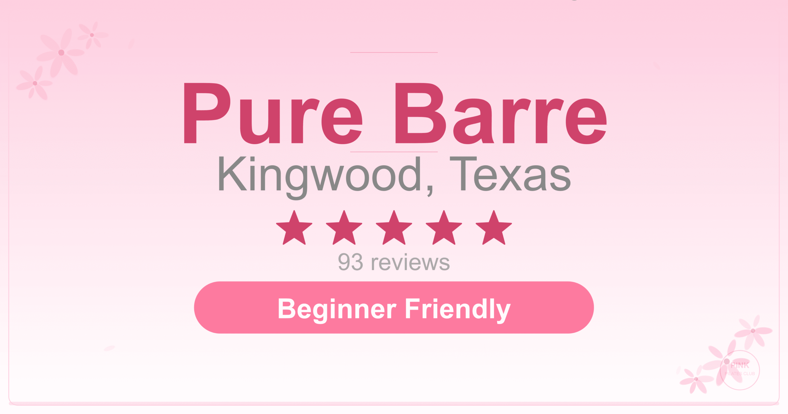 Pure Barre Pilates Studio