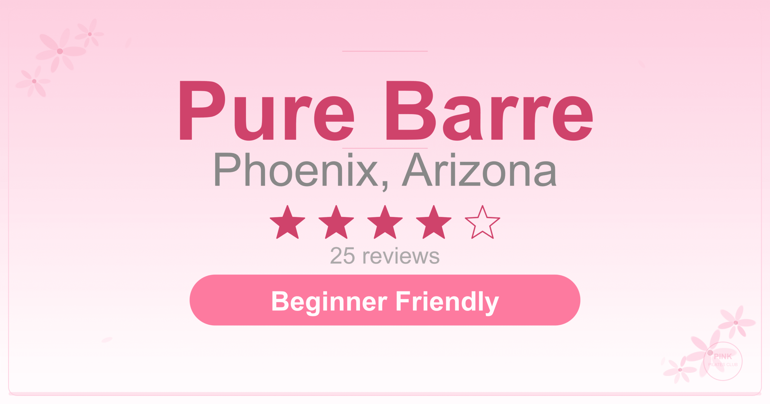 Pure Barre Pilates Studio