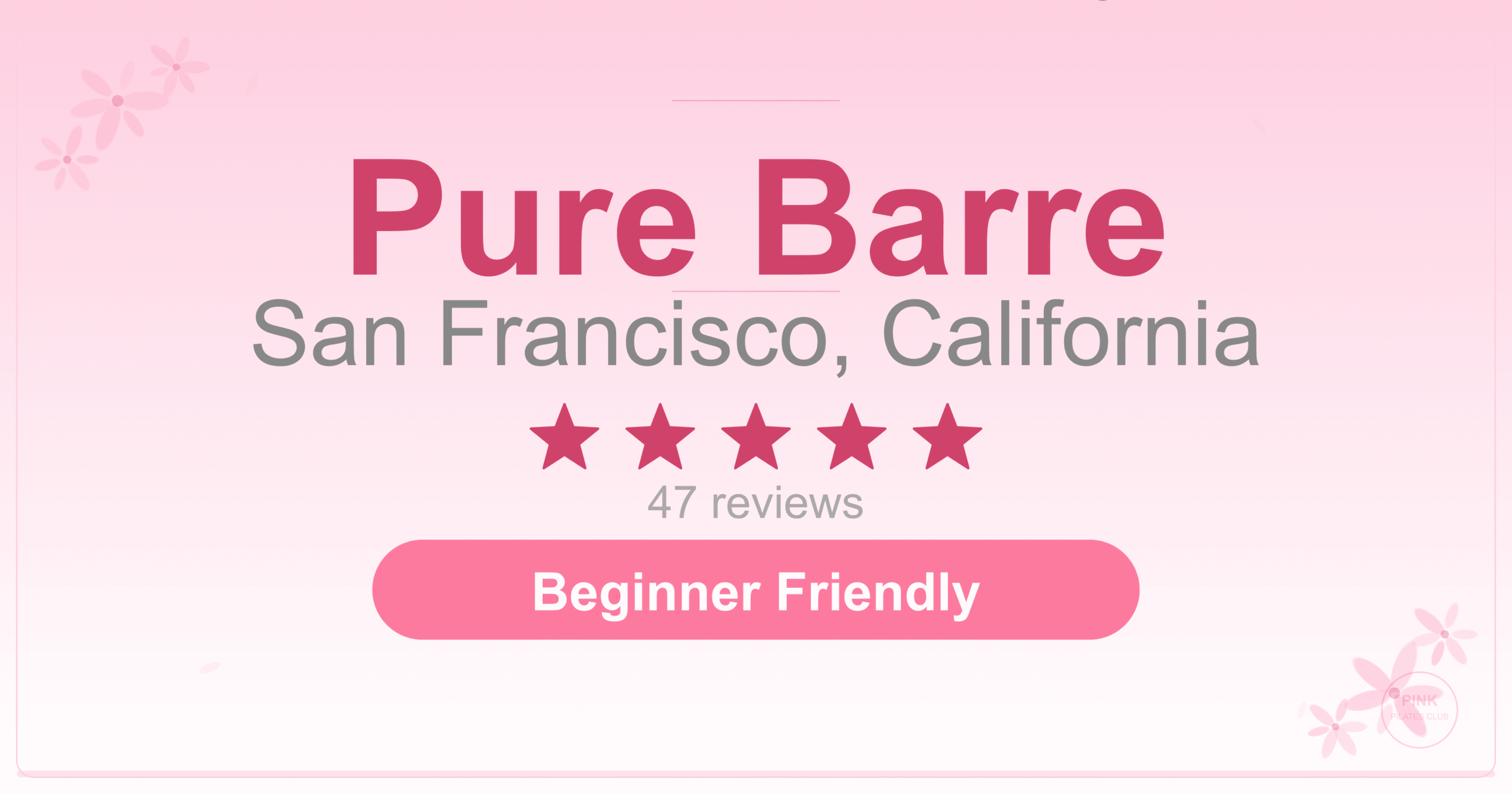 Pure Barre Pilates Studio