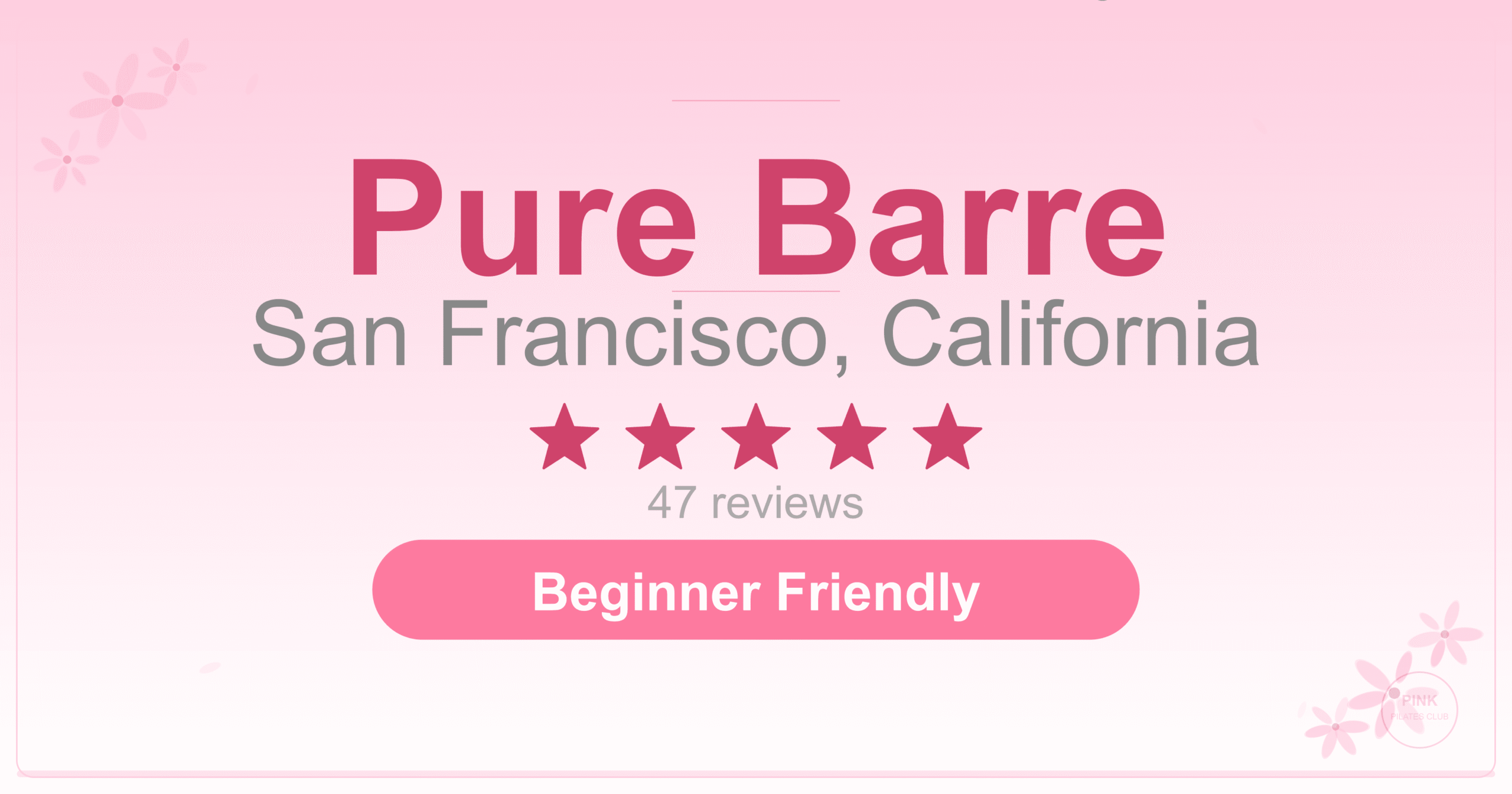 Pure Barre Pilates Studio