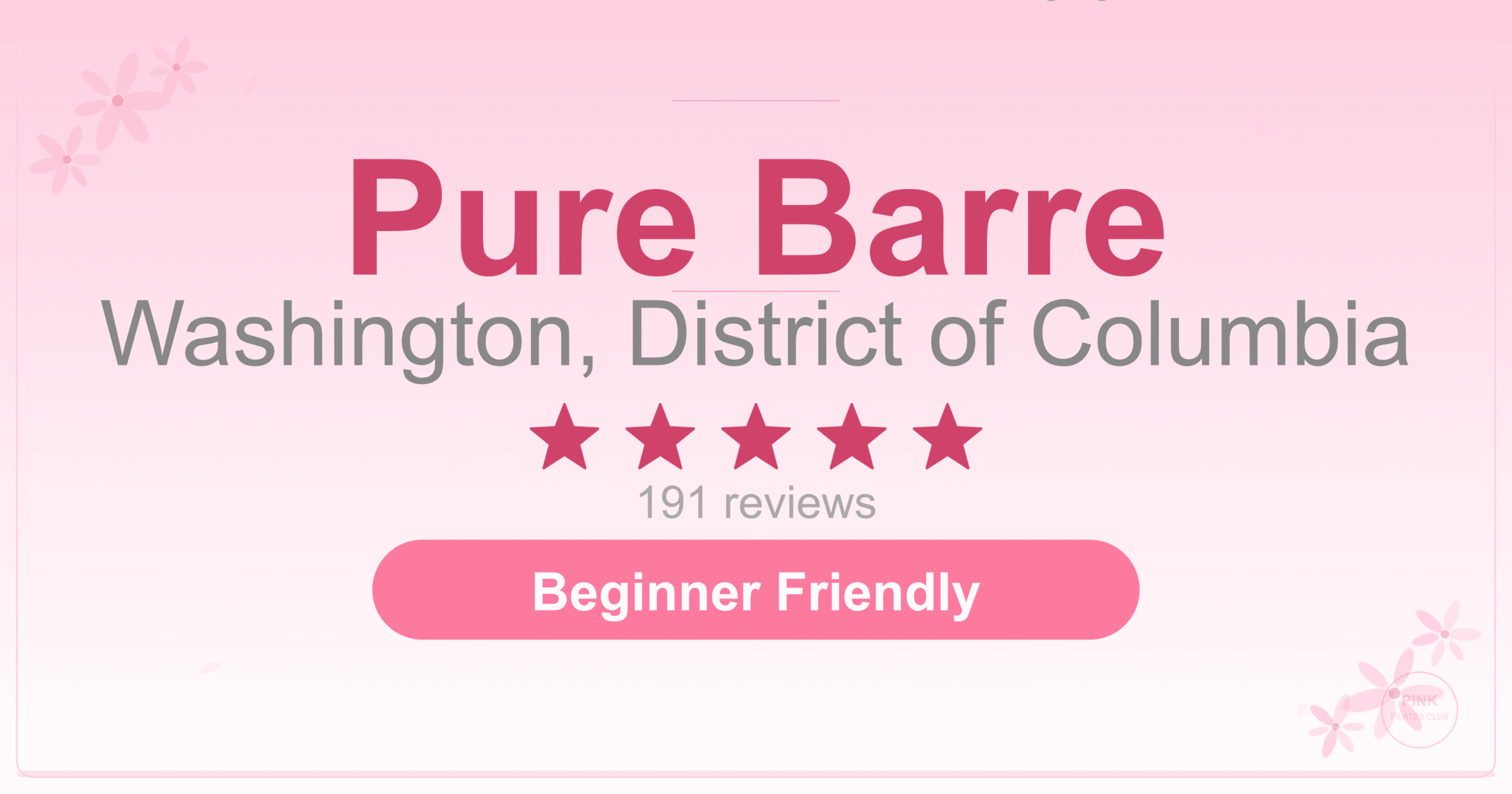 Pure Barre Pilates Studio