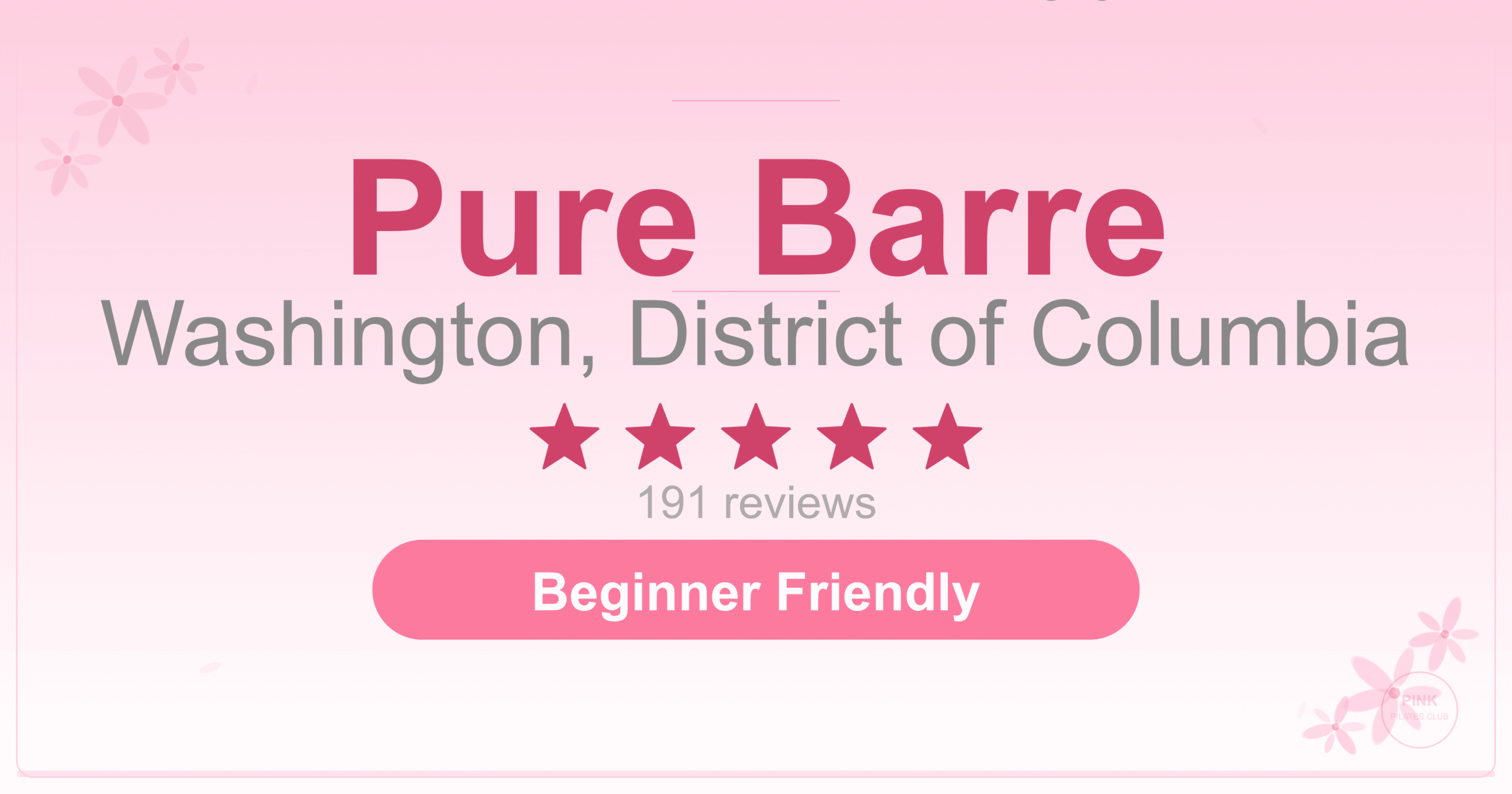 Pure Barre Pilates Studio