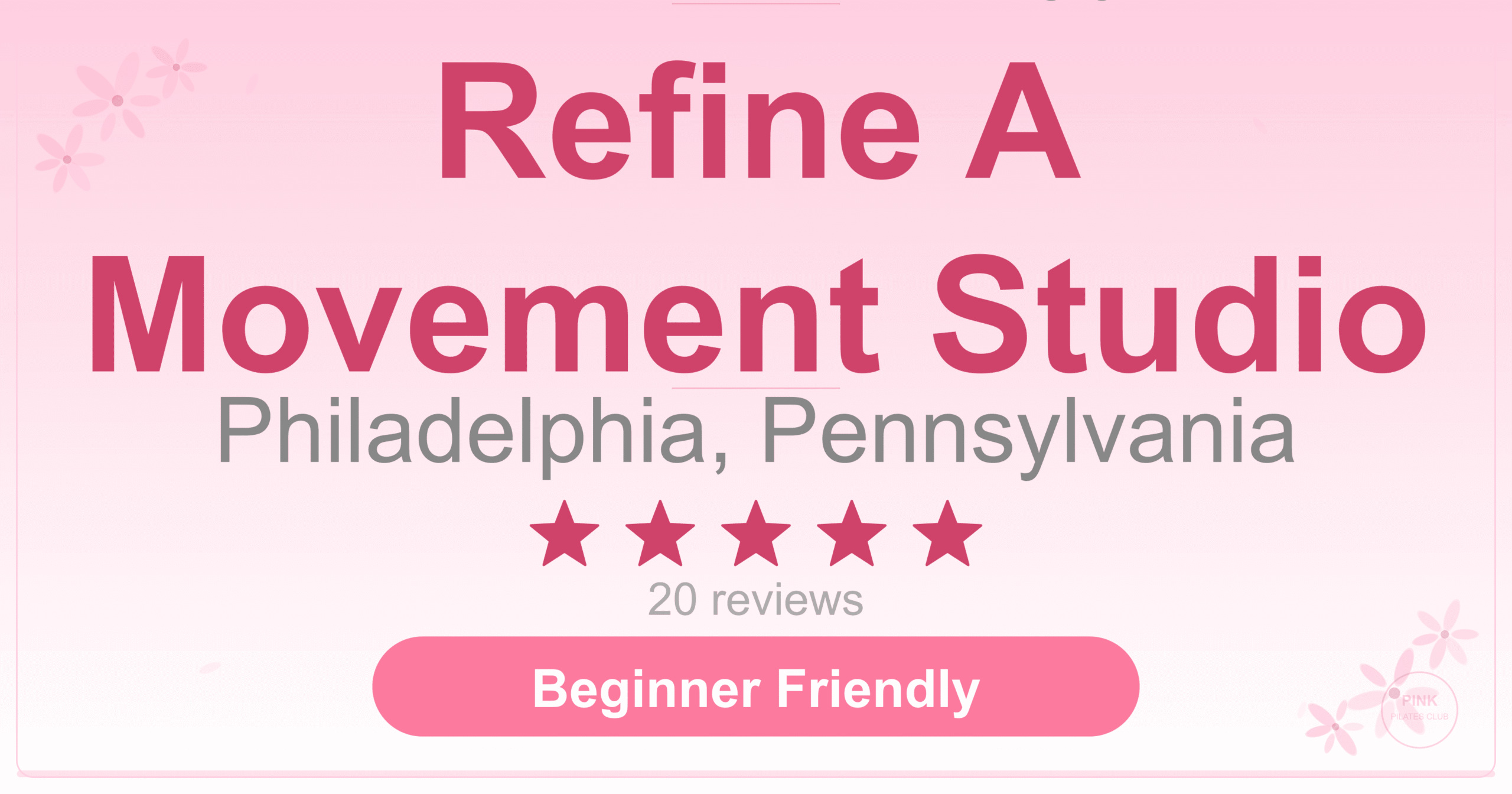 Refine A Movement Studio Pilates Studio