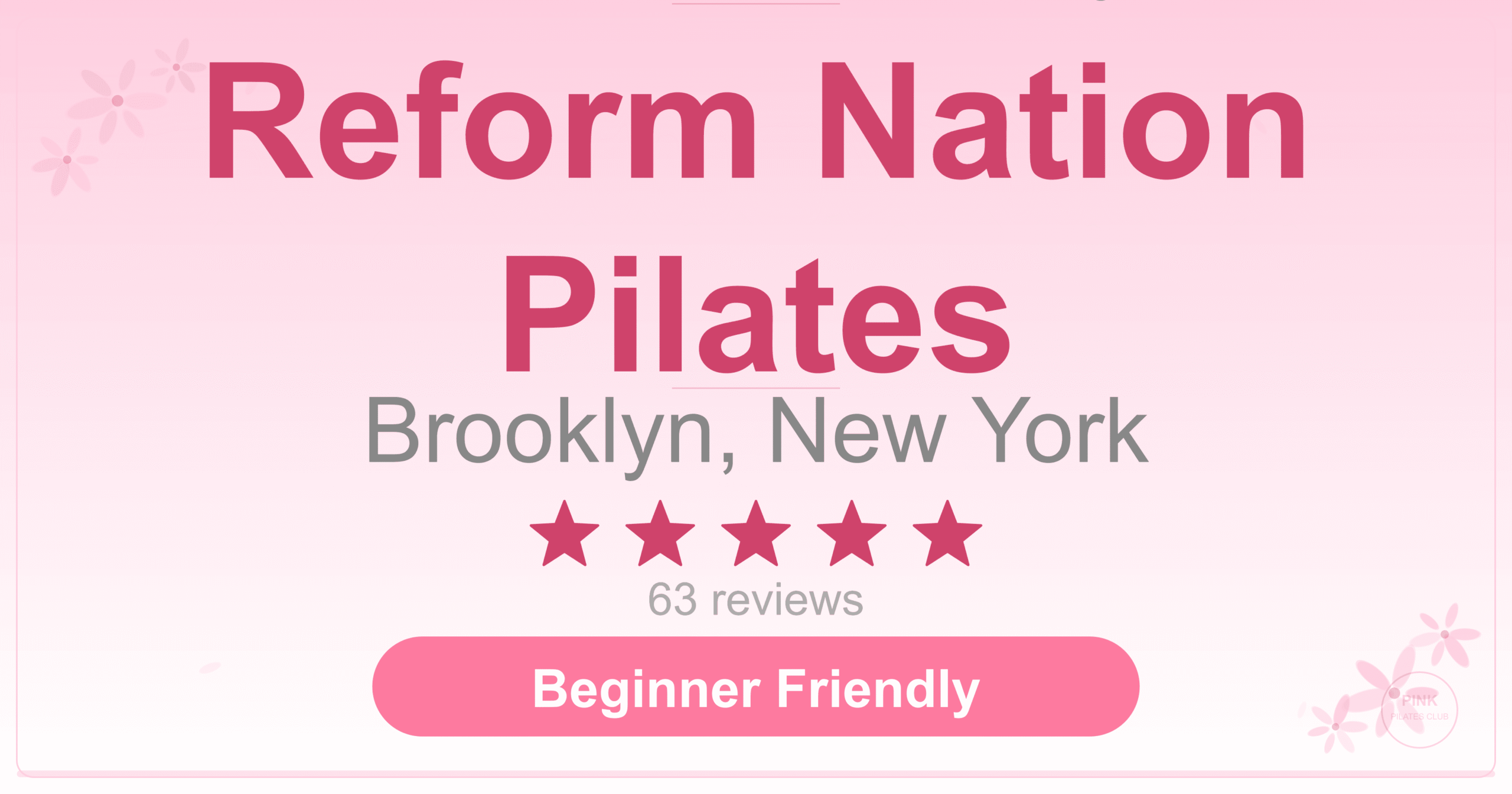 Reform Nation Pilates Pilates Studio