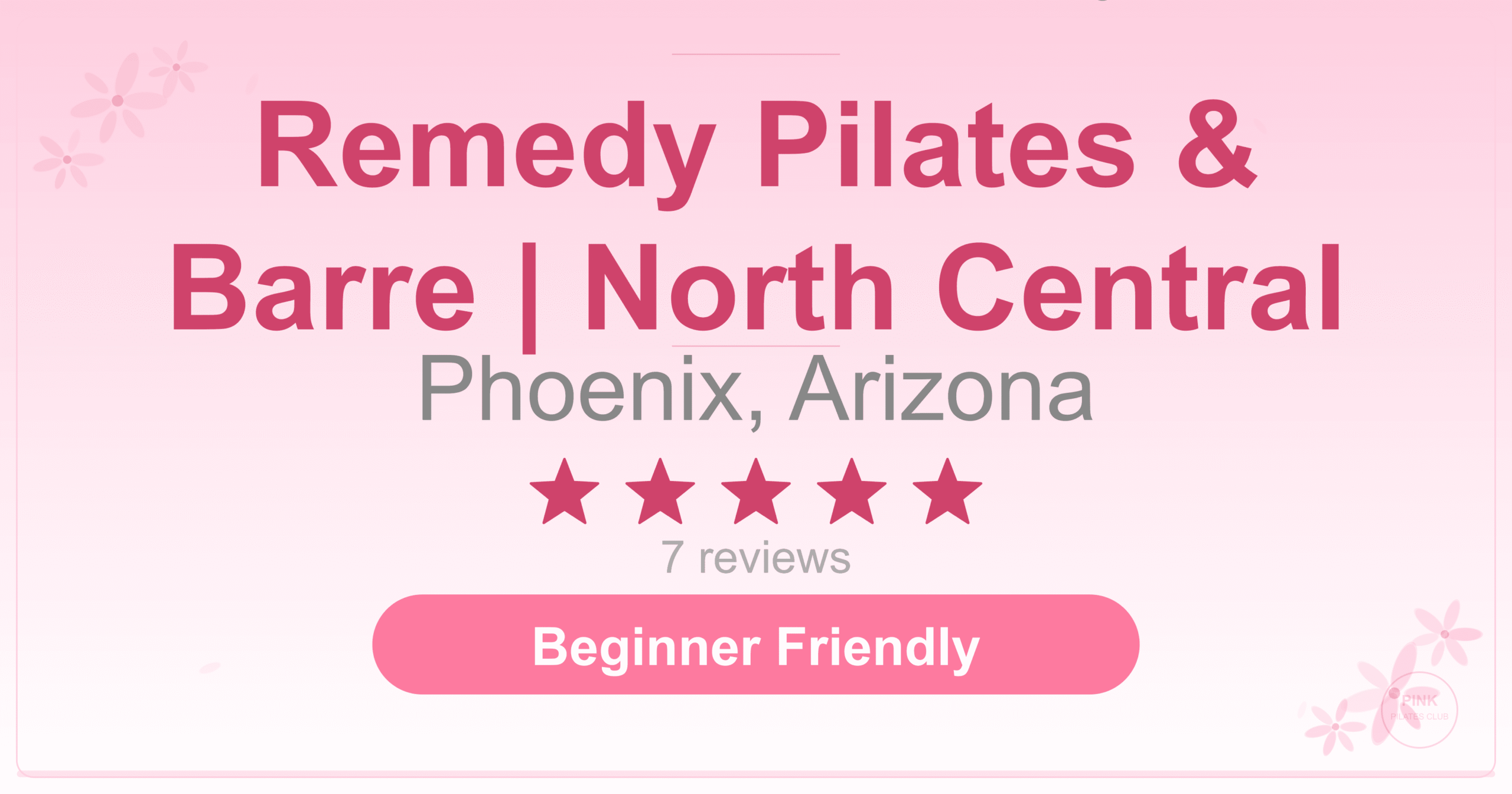 Remedy Pilates & Barre | North Central Pilates Studio