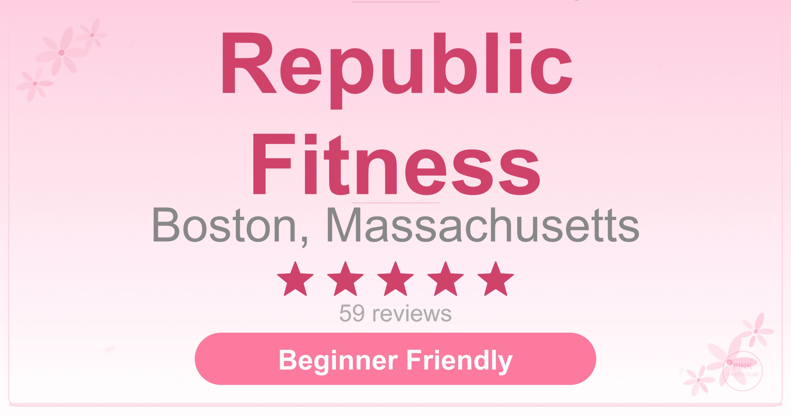 Republic Fitness Pilates Studio