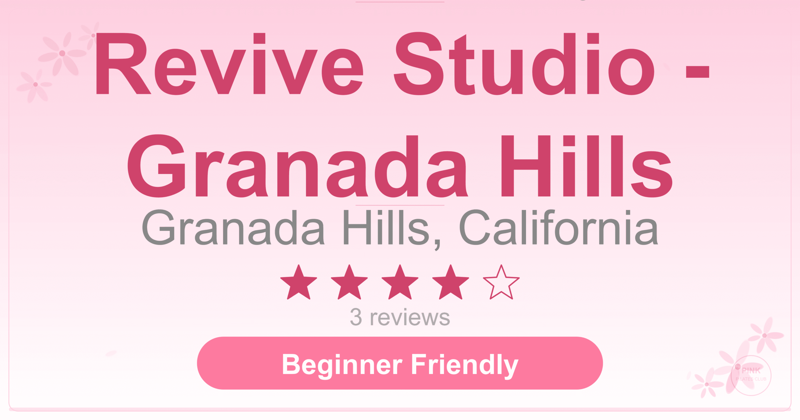 Revive Studio – Granada Hills Pilates Studio